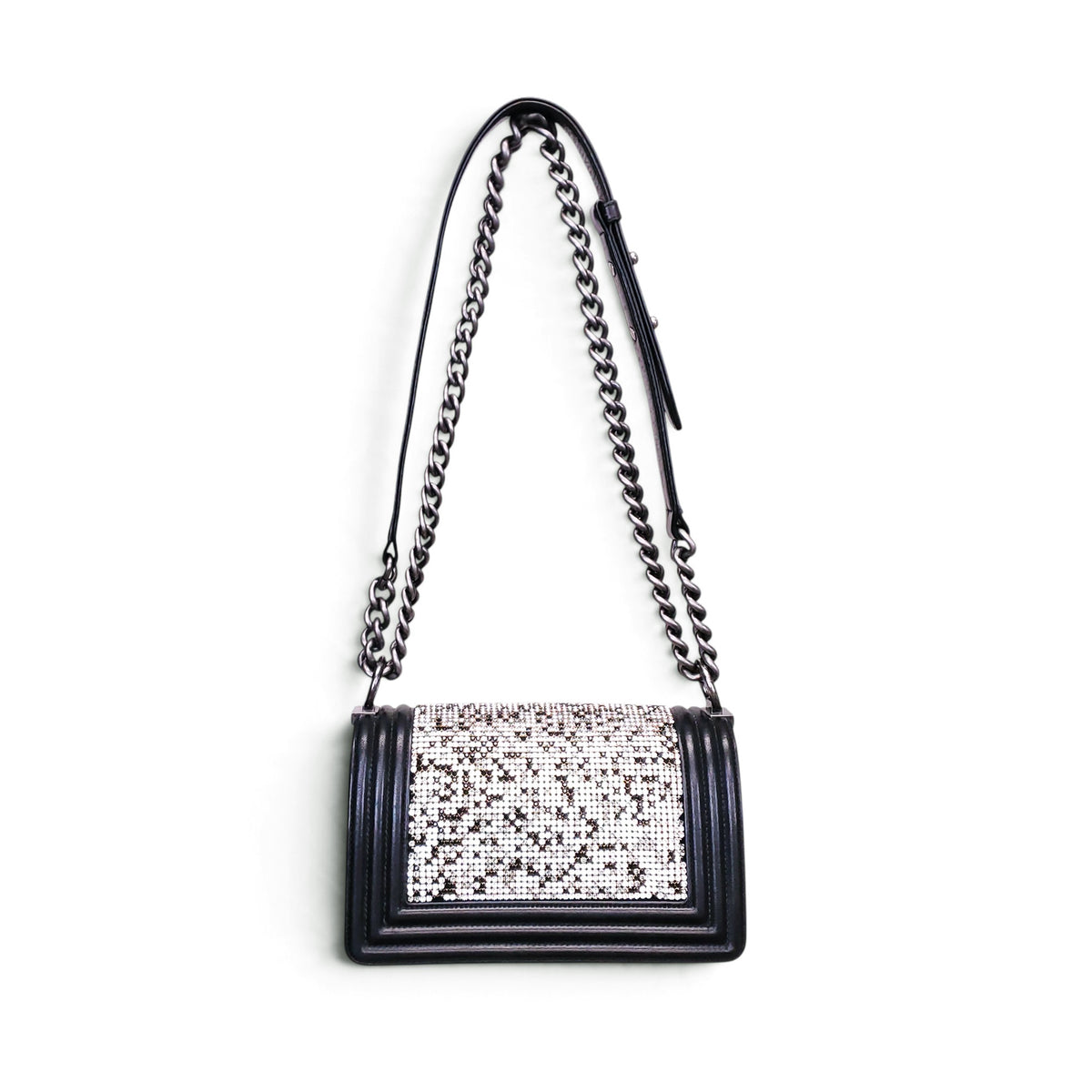 CHANEL CRYSTAL LEBOY BAG