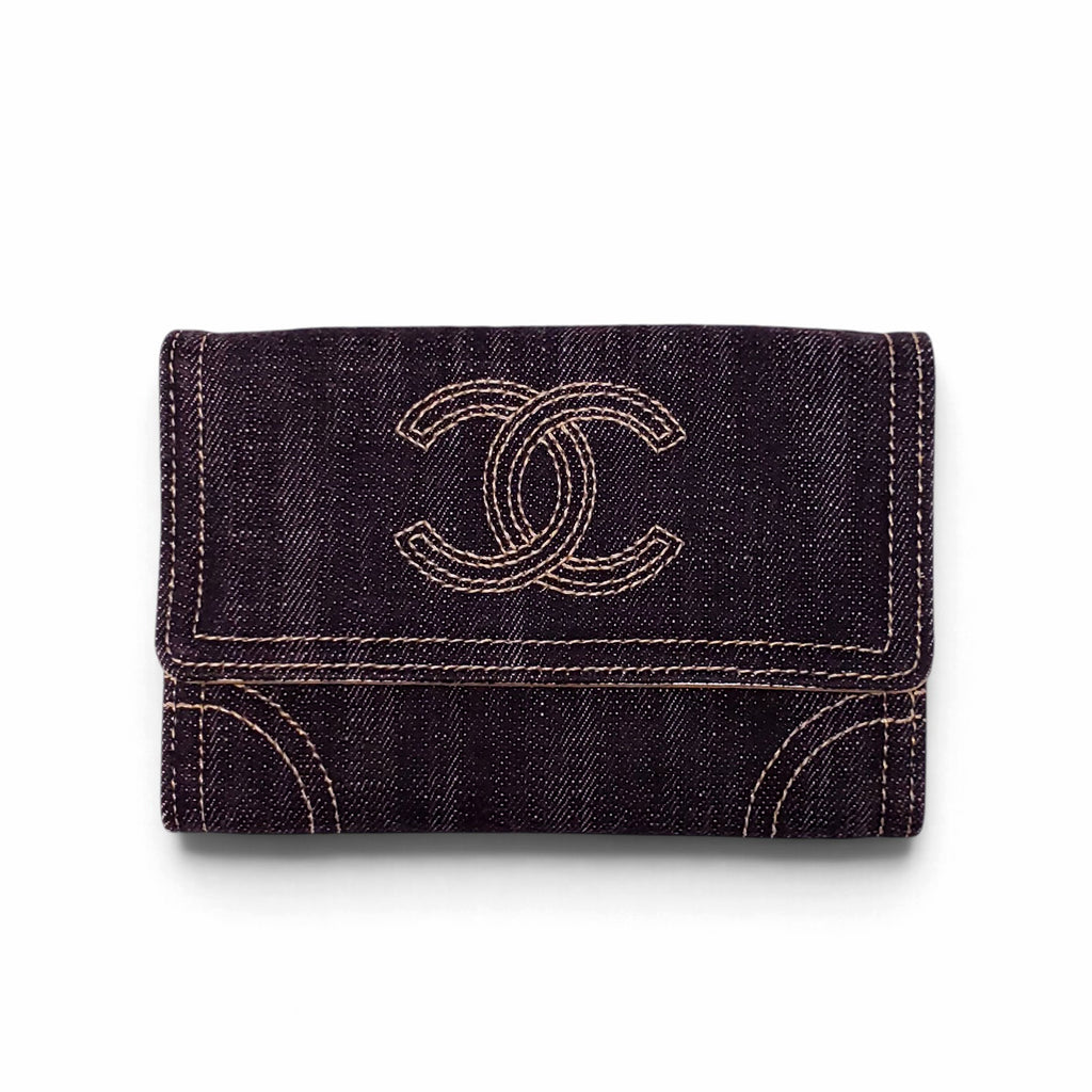 CHANEL DENIM WALLET