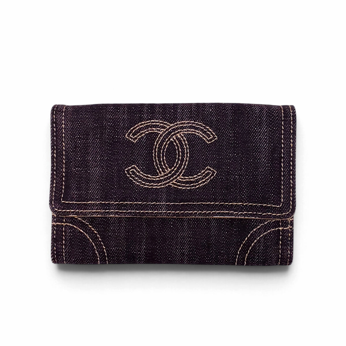 CHANEL DENIM WALLET