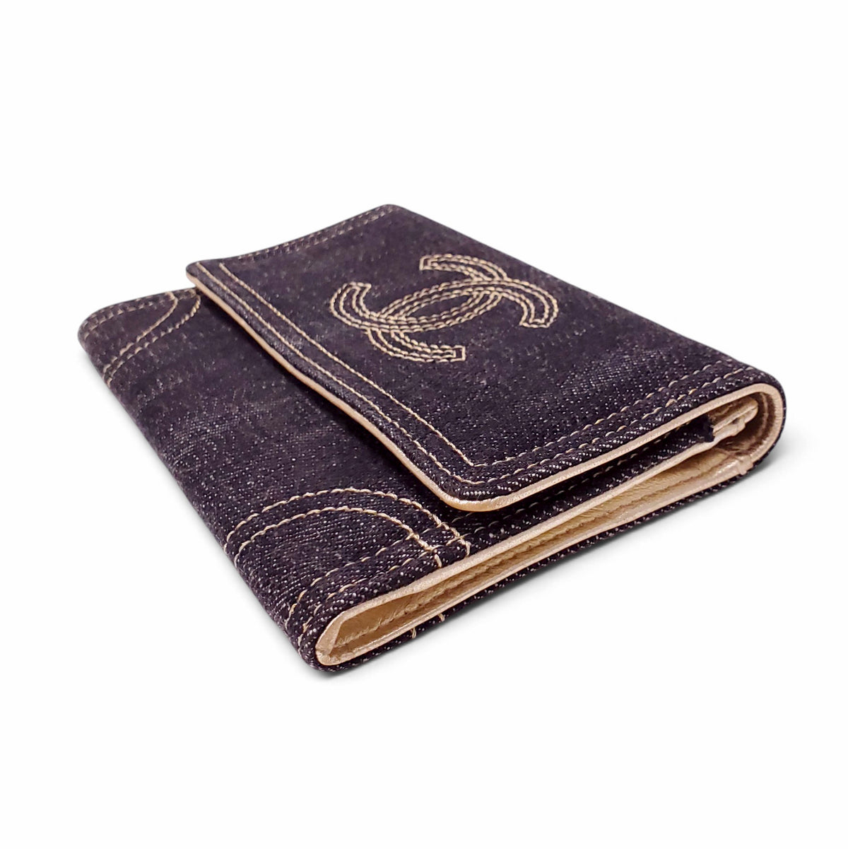 CHANEL DENIM WALLET
