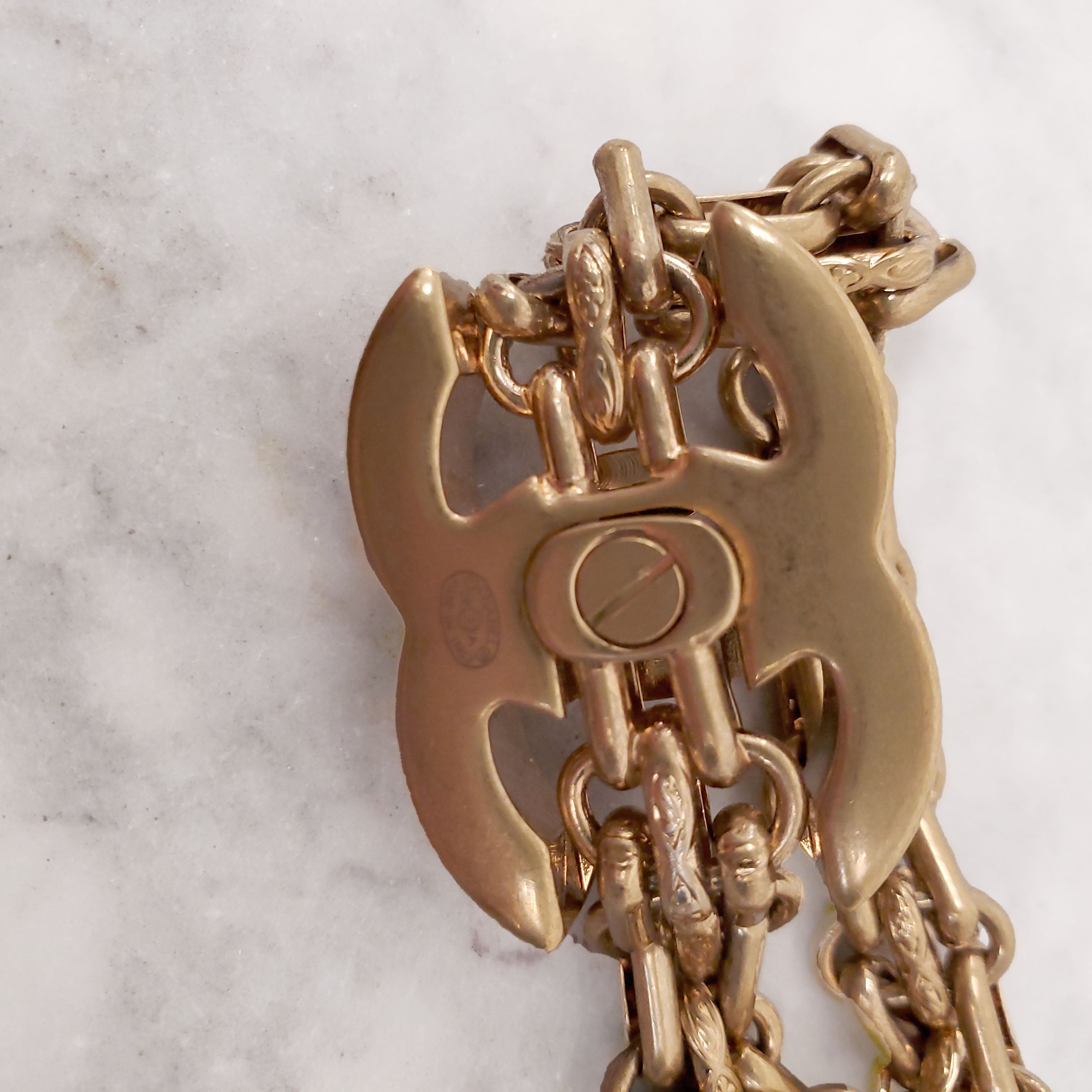 CHANEL GOLD TURNLOCK BRACELET