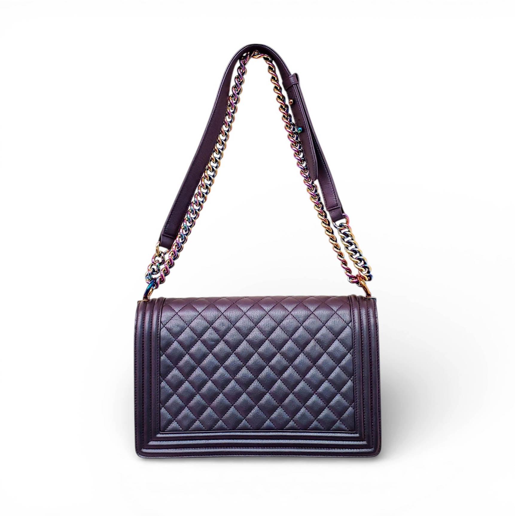 CHANEL IRIDESCENT BOY BAG