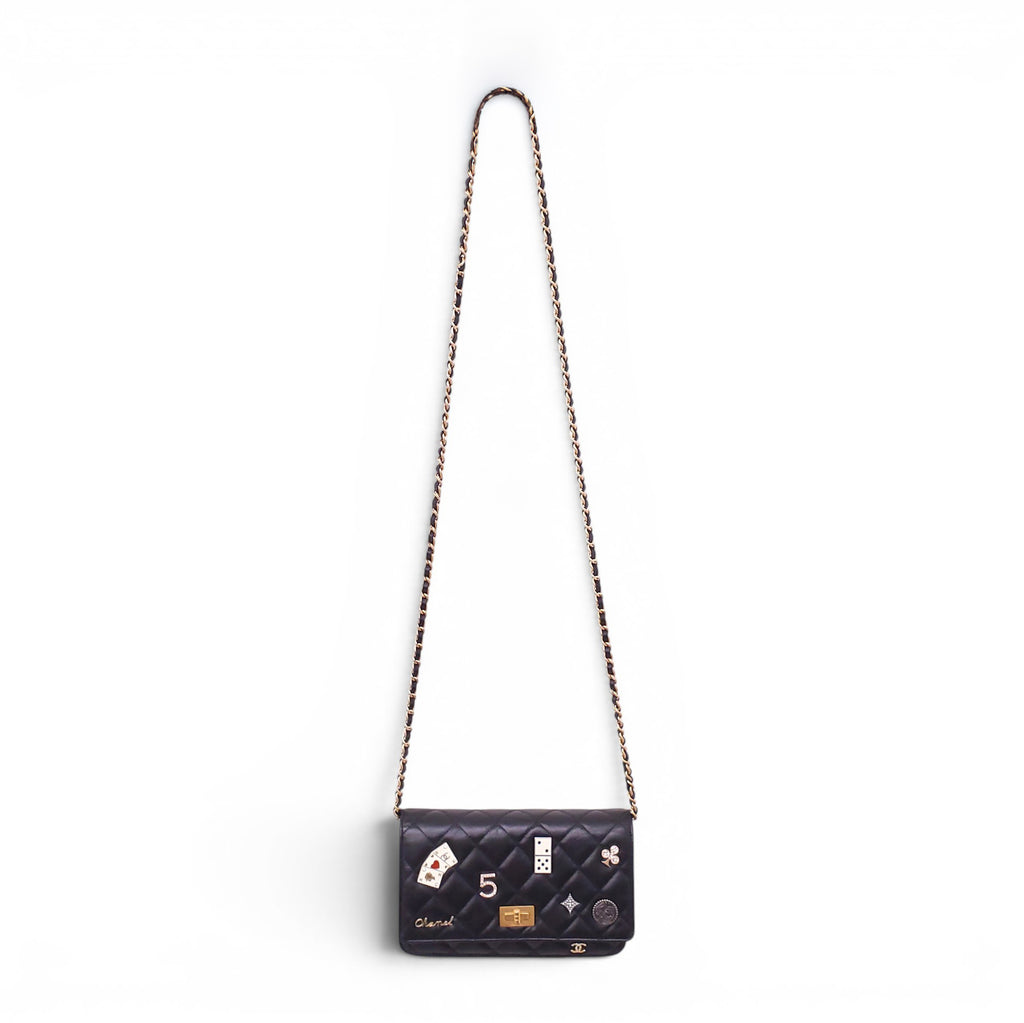 CHANEL LUCKY CHARM WALLET ON CHAIN