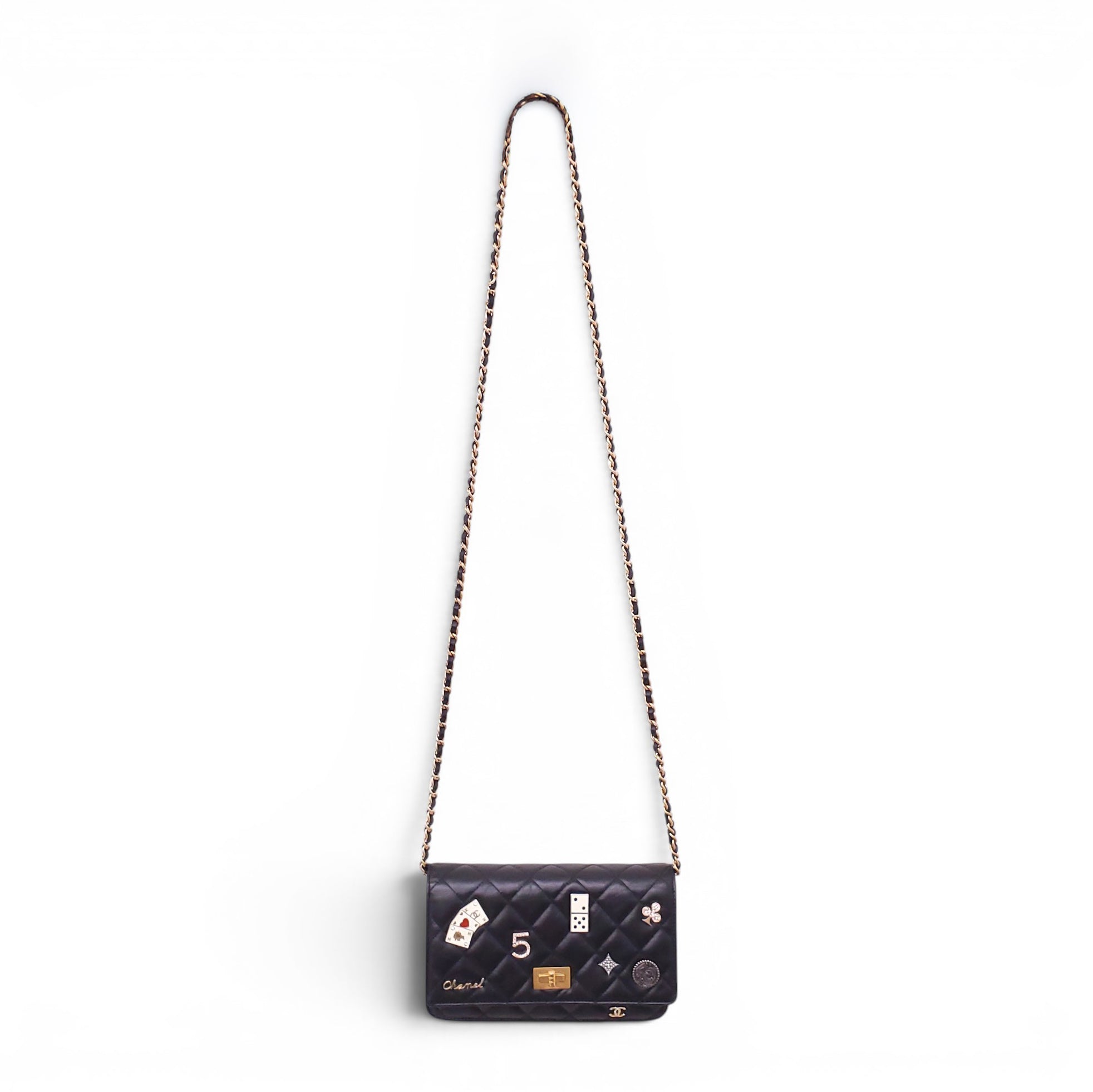 CHANEL LUCKY CHARM WALLET ON CHAIN