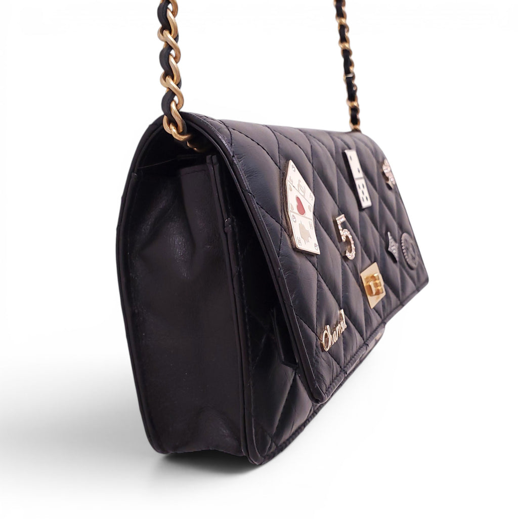 CHANEL LUCKY CHARM WALLET ON CHAIN