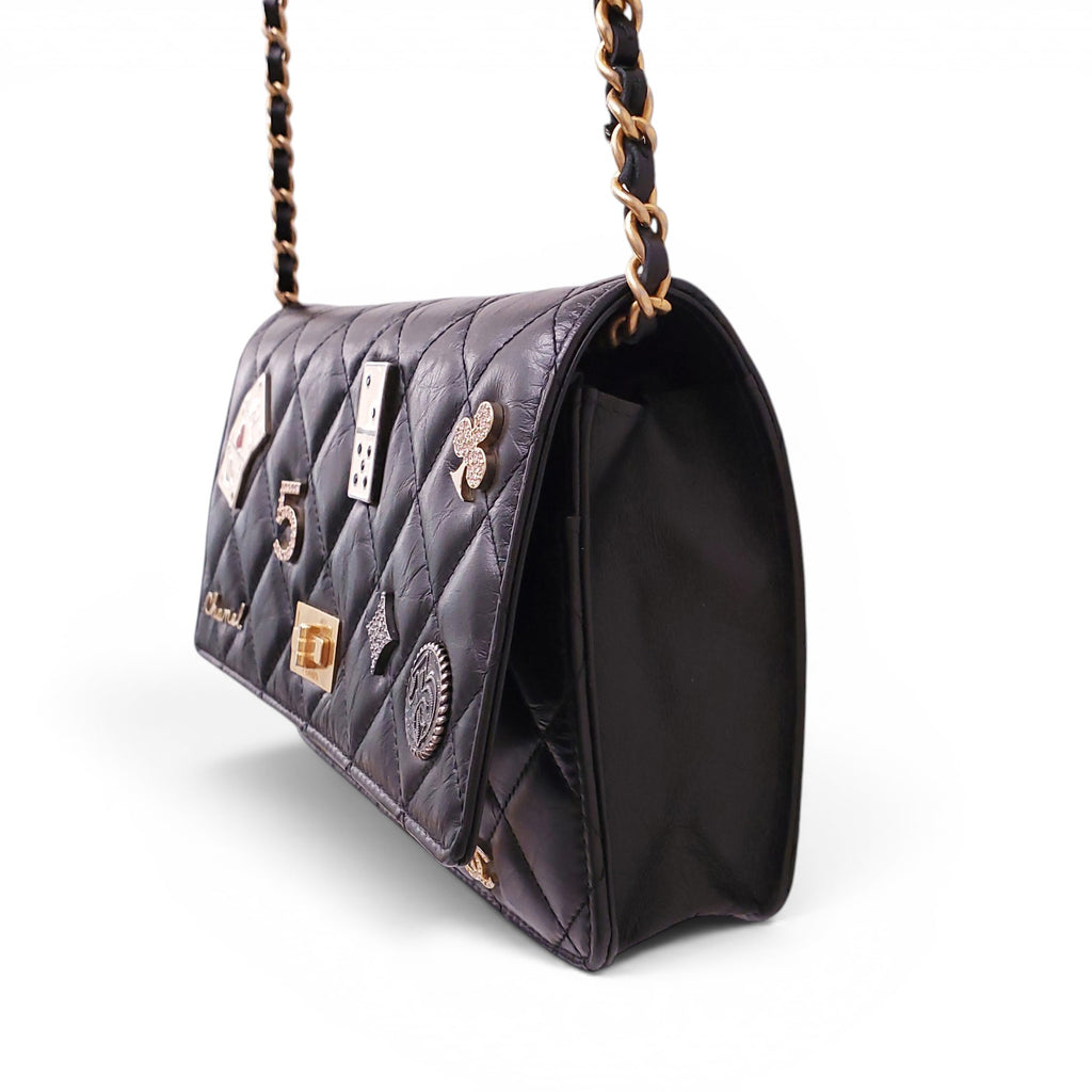 CHANEL LUCKY CHARM WALLET ON CHAIN