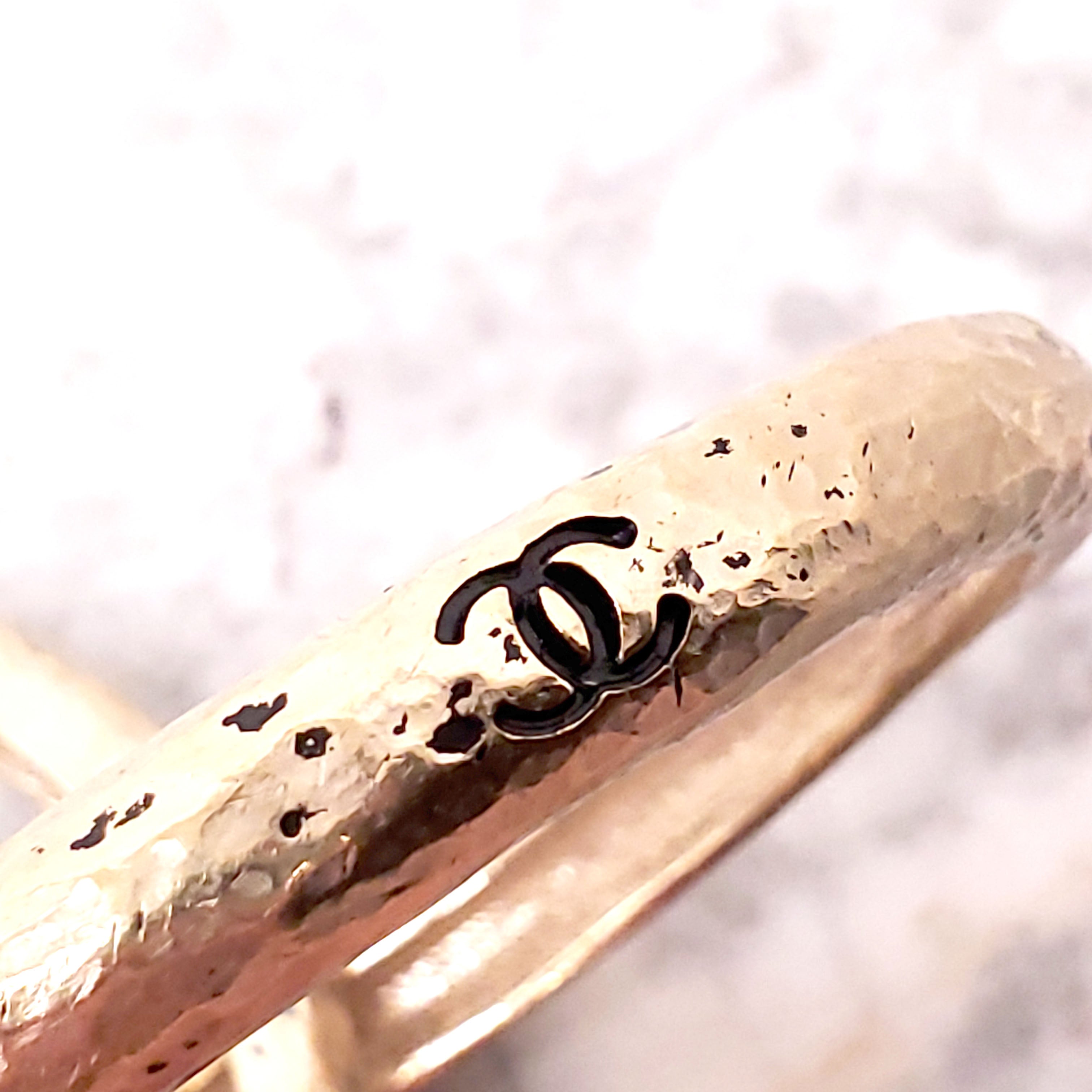 CHANEL MULTI LOGO BANGLE