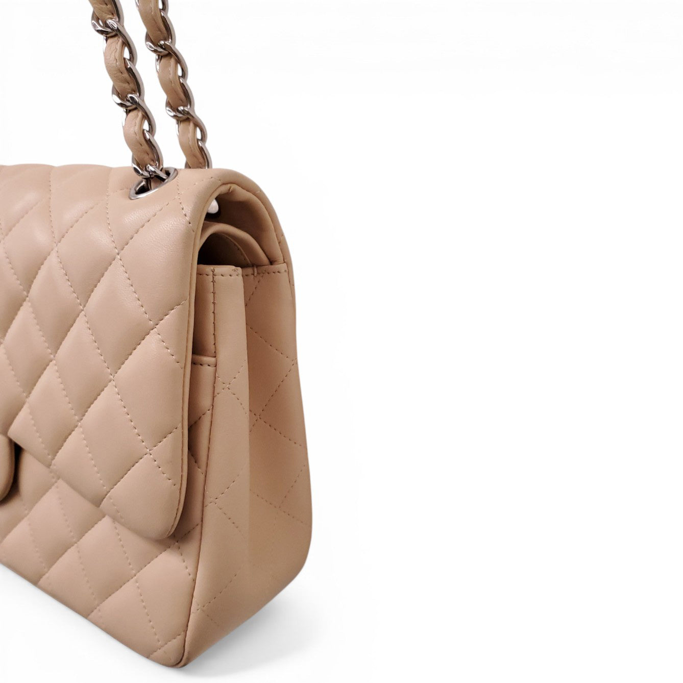 CHANEL NUDE JUMBO FLAP BAG