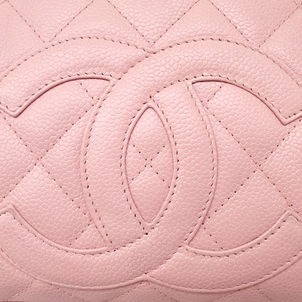 CHANEL PINK SMALL TIMELESS BOWLER BAG