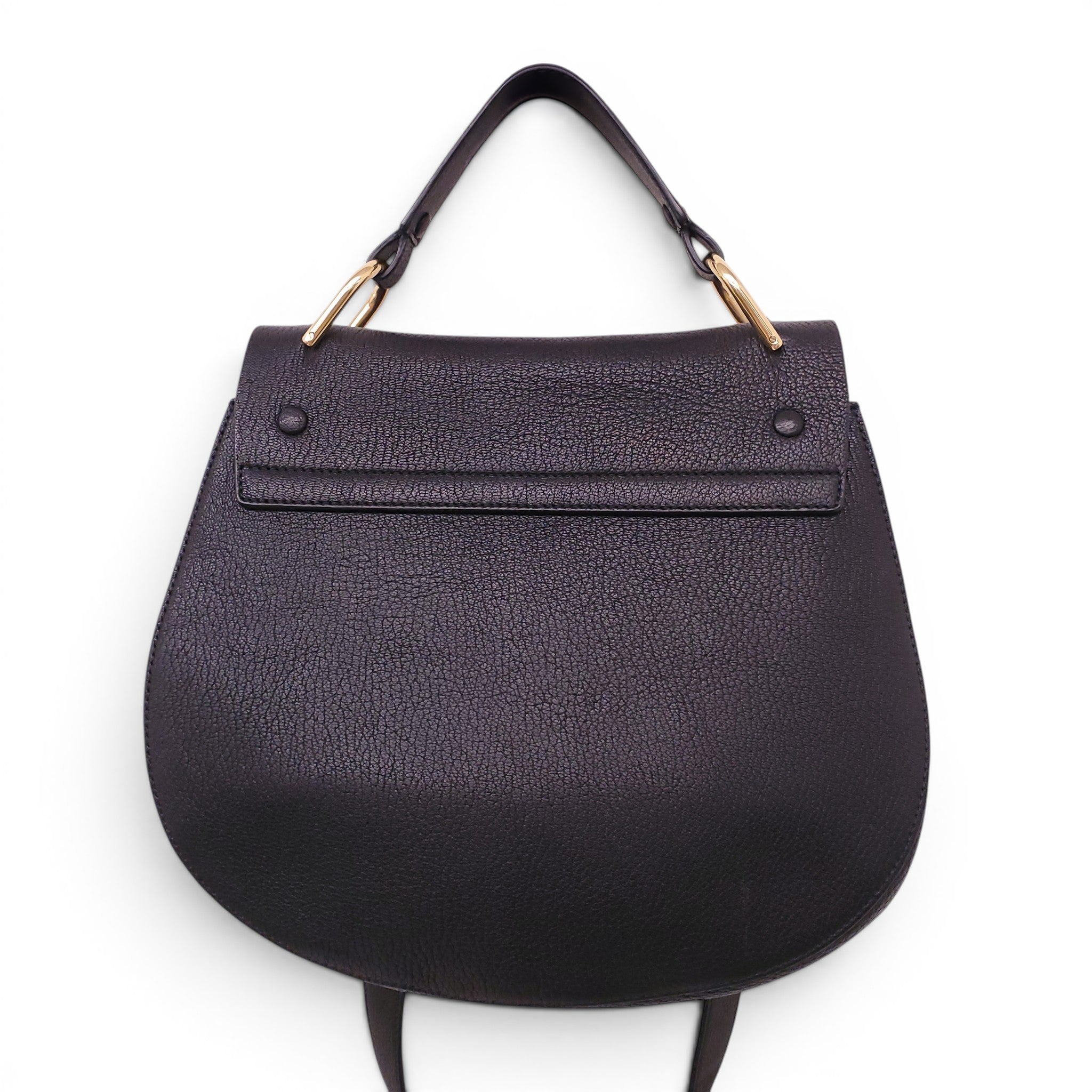 CHLOÉ BLACK LARGE DREW BAG