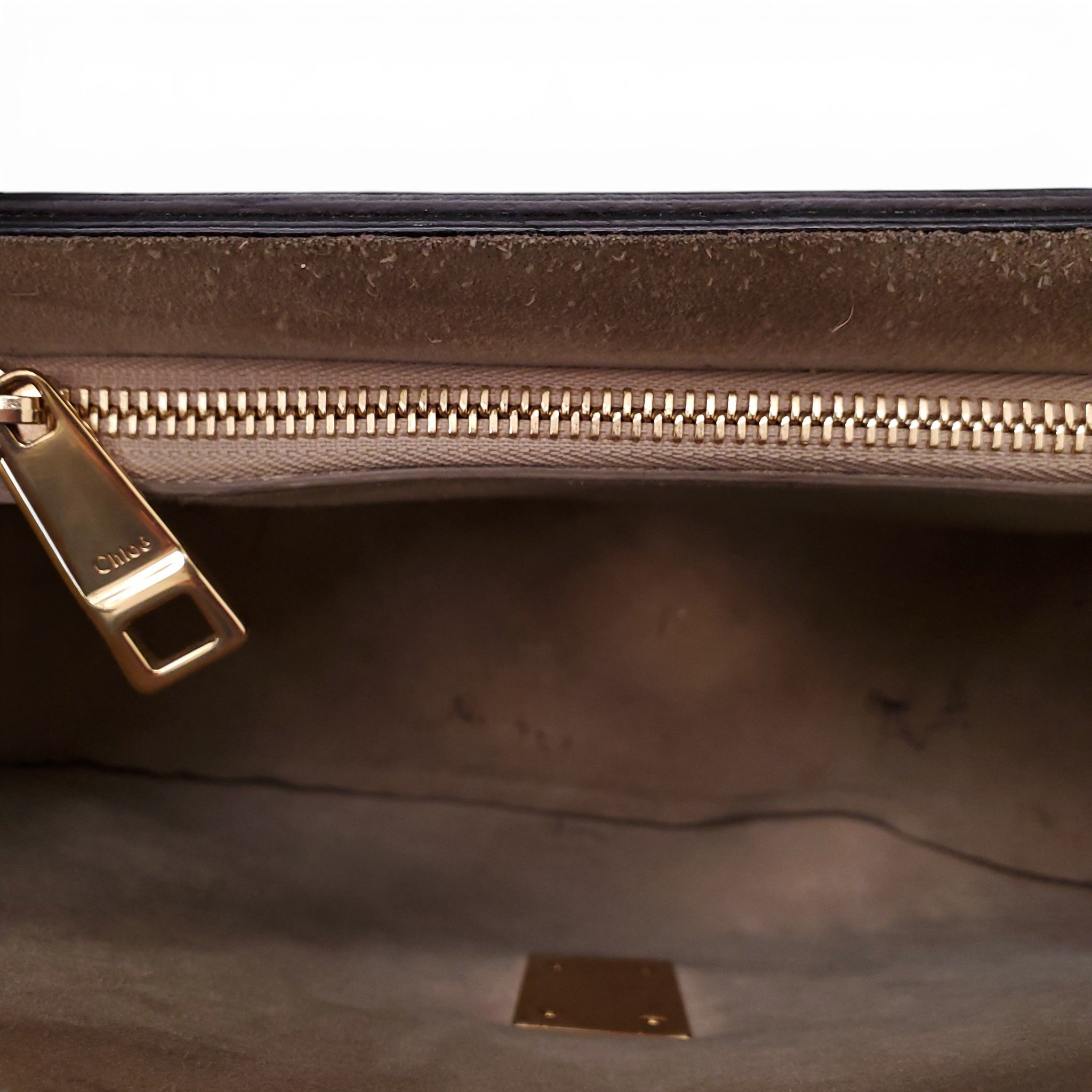 CHLOÉ BLACK LARGE DREW BAG