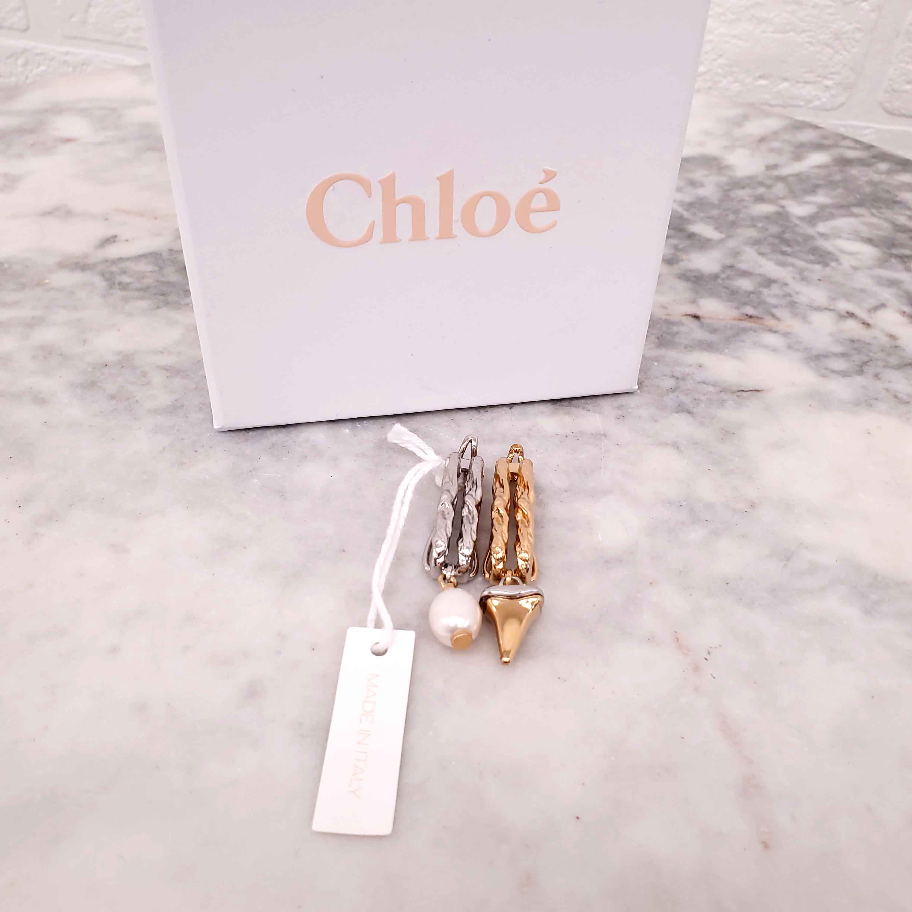 CHLOÉ CHARM BARRETTE SET