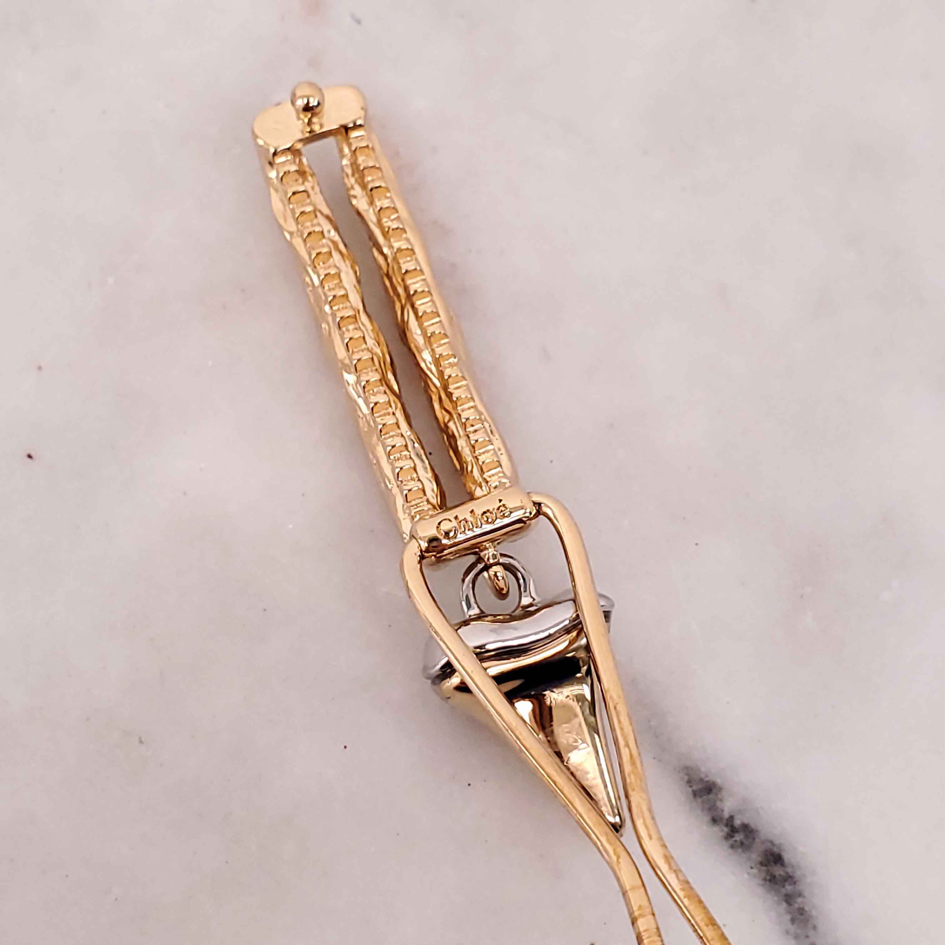CHLOÉ CHARM BARRETTE SET