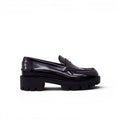 CHRISITAN LOUBOUTIN BLACK LOAFERS  - SIZE 37.5