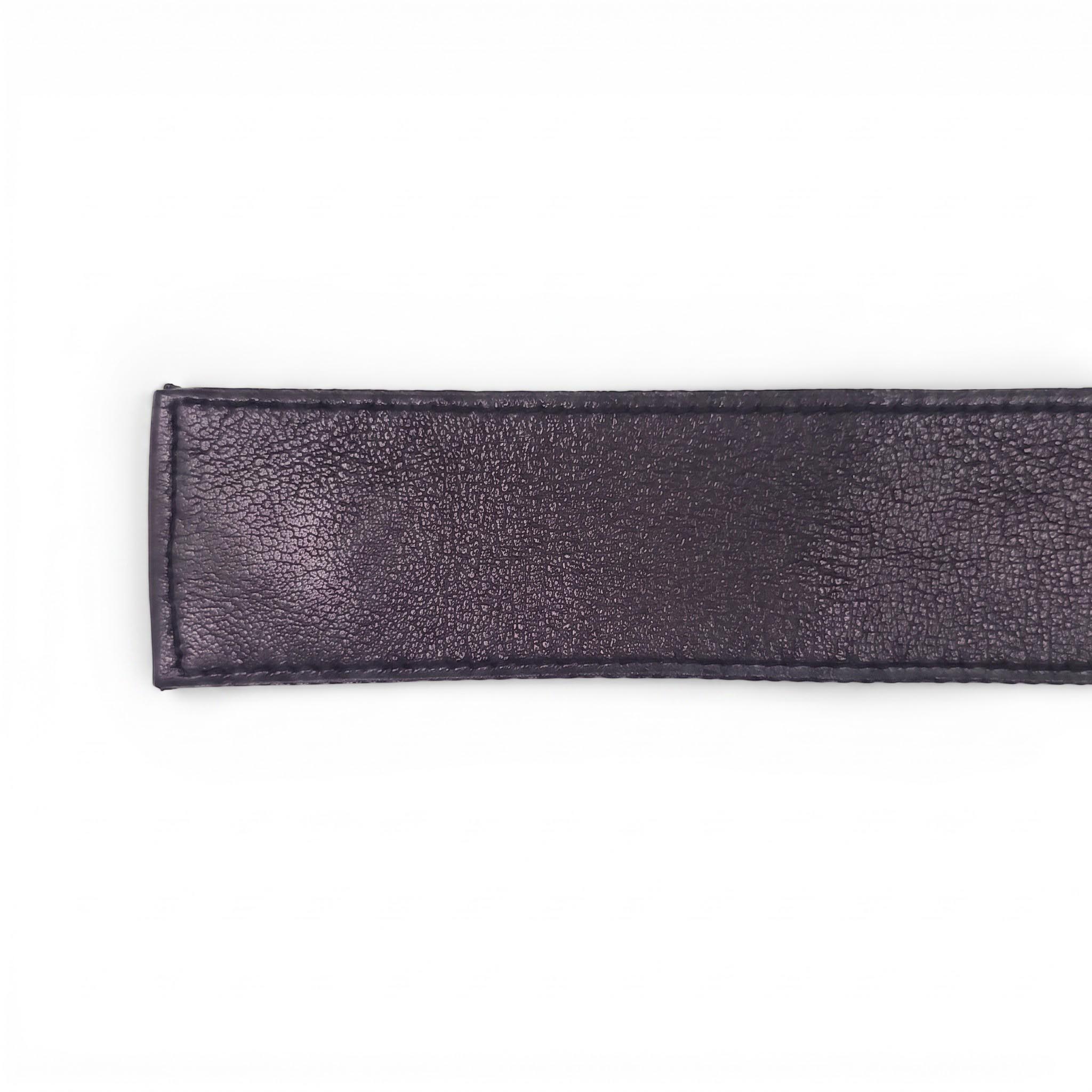 CHRISTIAN DIOR BLACK FABRIC LOGO BELT - SIZE M
