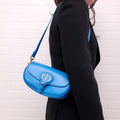 CHRISTIAN DIOR BLUE BOBBY BAG