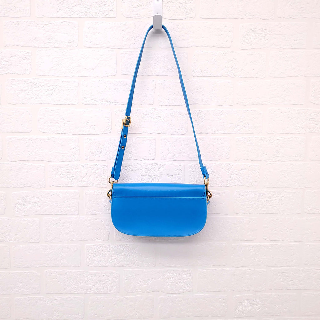 CHRISTIAN DIOR BLUE BOBBY BAG
