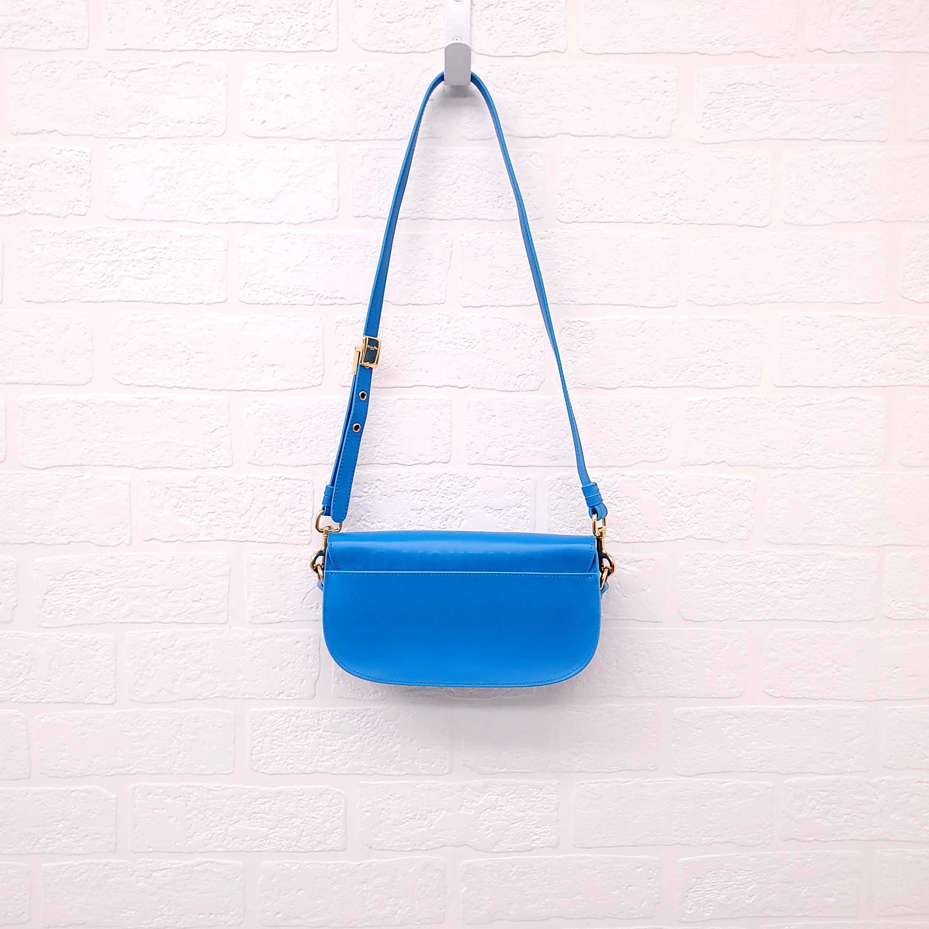 CHRISTIAN DIOR BLUE BOBBY BAG