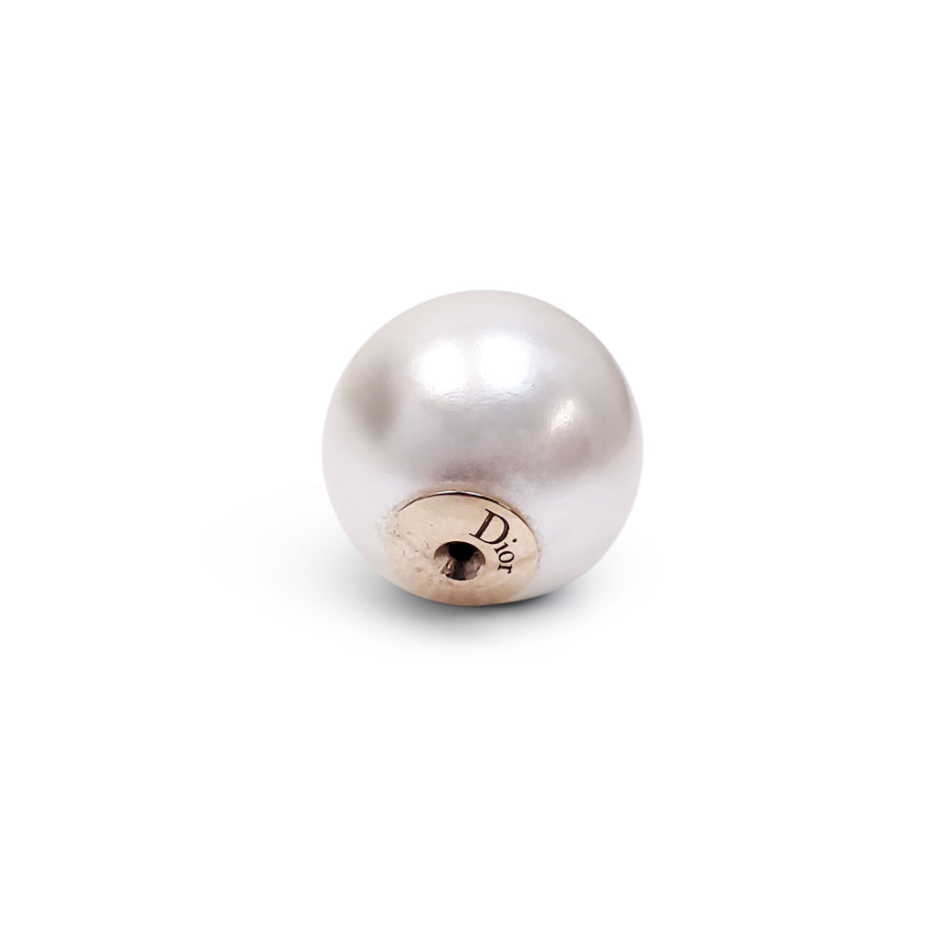 CHRISTIAN DIOR DOUBLE PEARL EARRINGS