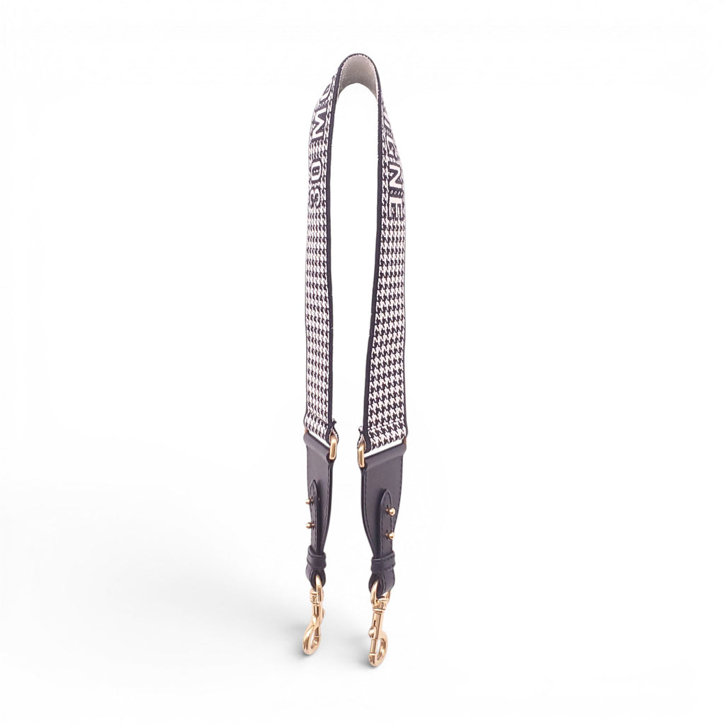 CHRISTIAN DIOR HOUNDSTOOTH PURSE STRAP