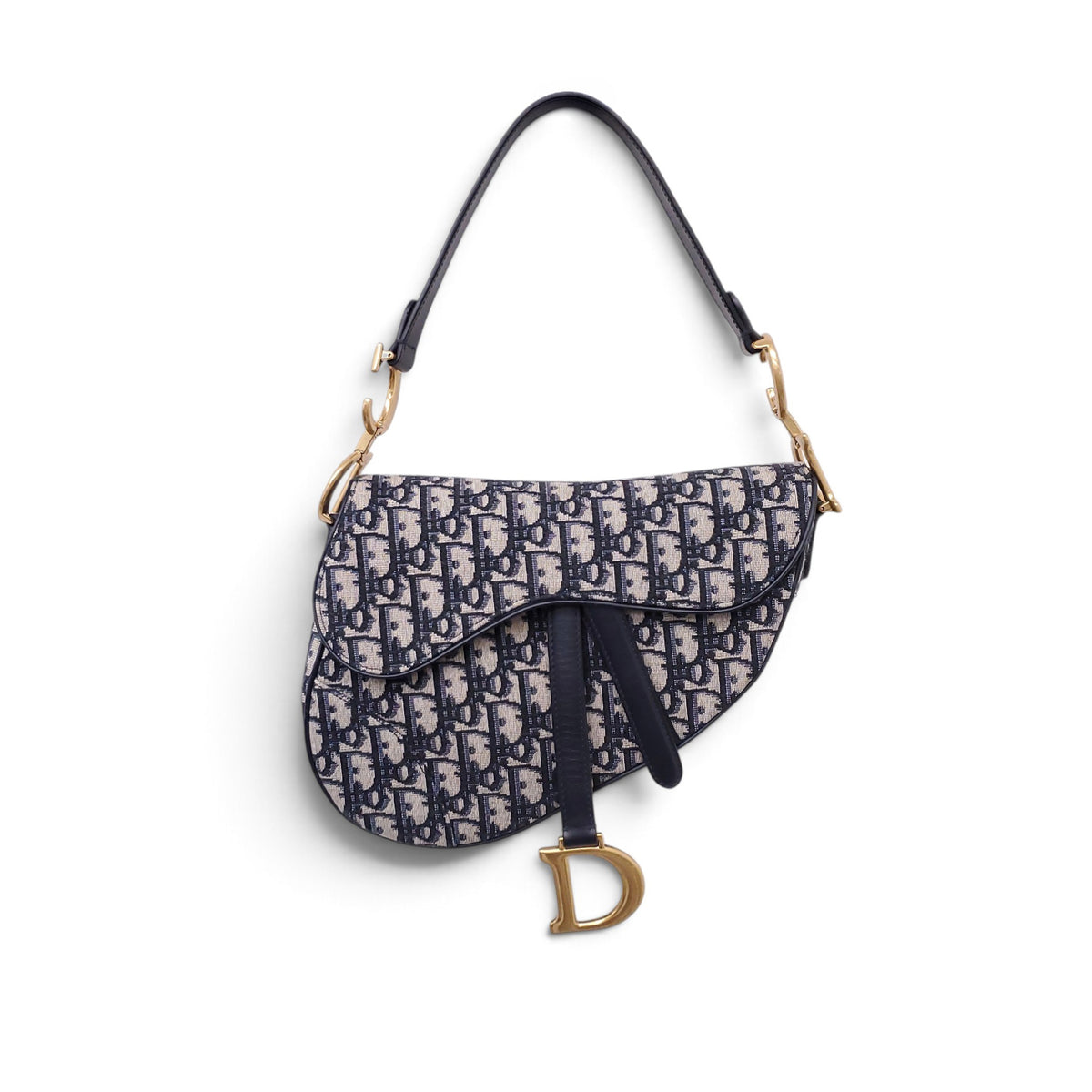 CHRISTIAN DIOR OBLIQUE SADDLE BAG