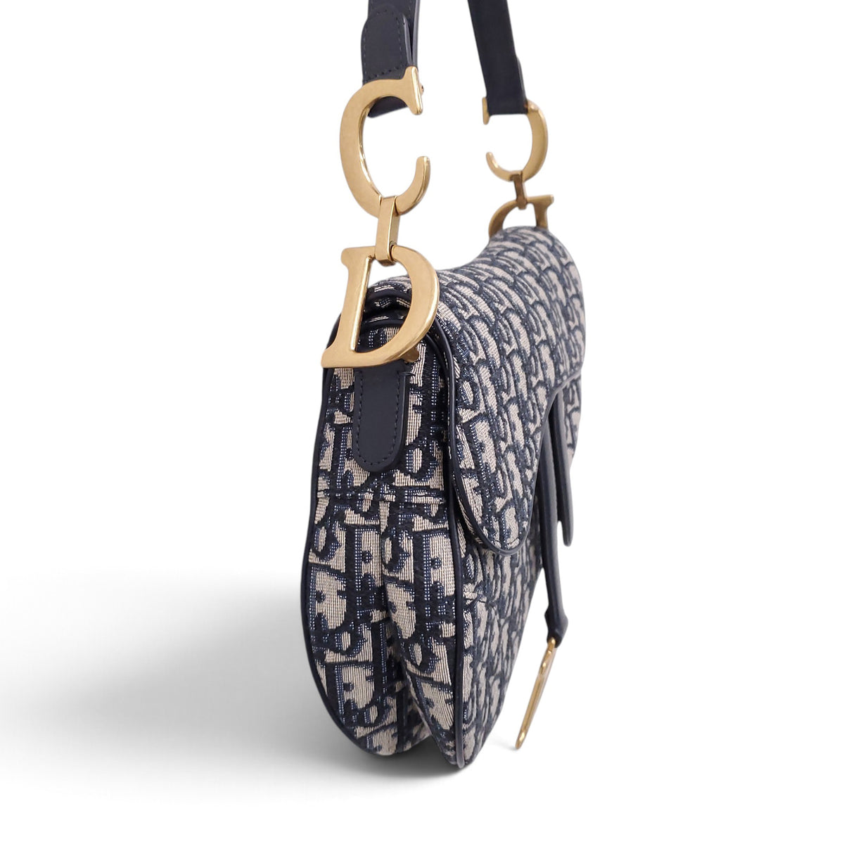 CHRISTIAN DIOR OBLIQUE SADDLE BAG