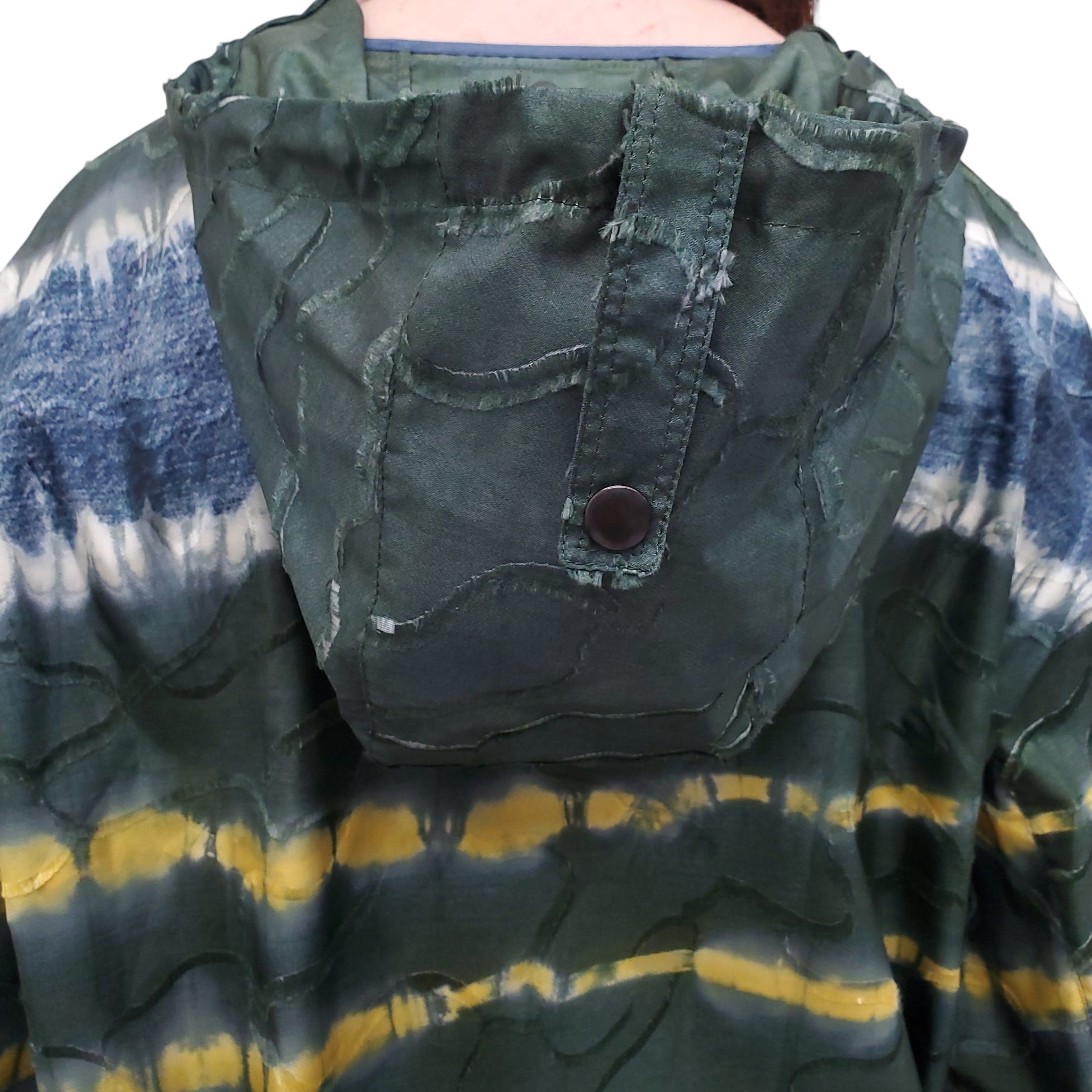 CHRISTIAN DIOR OVERSIZED GREEN LOGO WINDBREAKER JACKET - SIZE XS