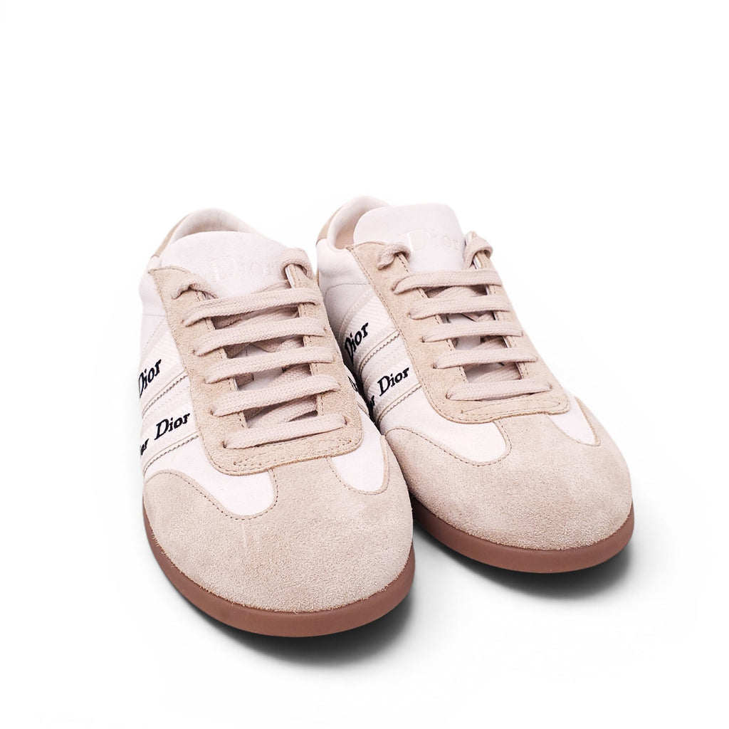 CHRISTIAN DIOR RIBBON LOGO SNEAKERS - SIZE 36