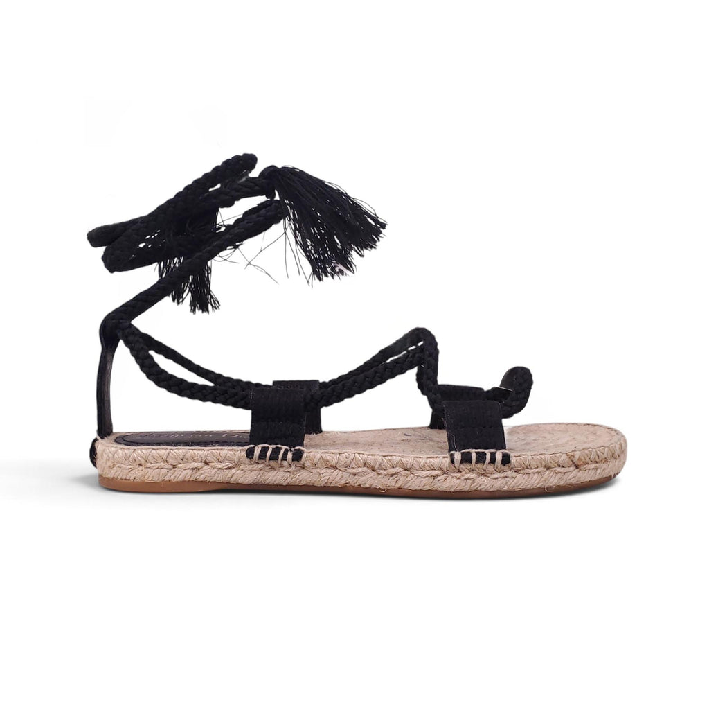 CHRISTIAN DIOR RIBBON SANDALS - SIZE 39.5
