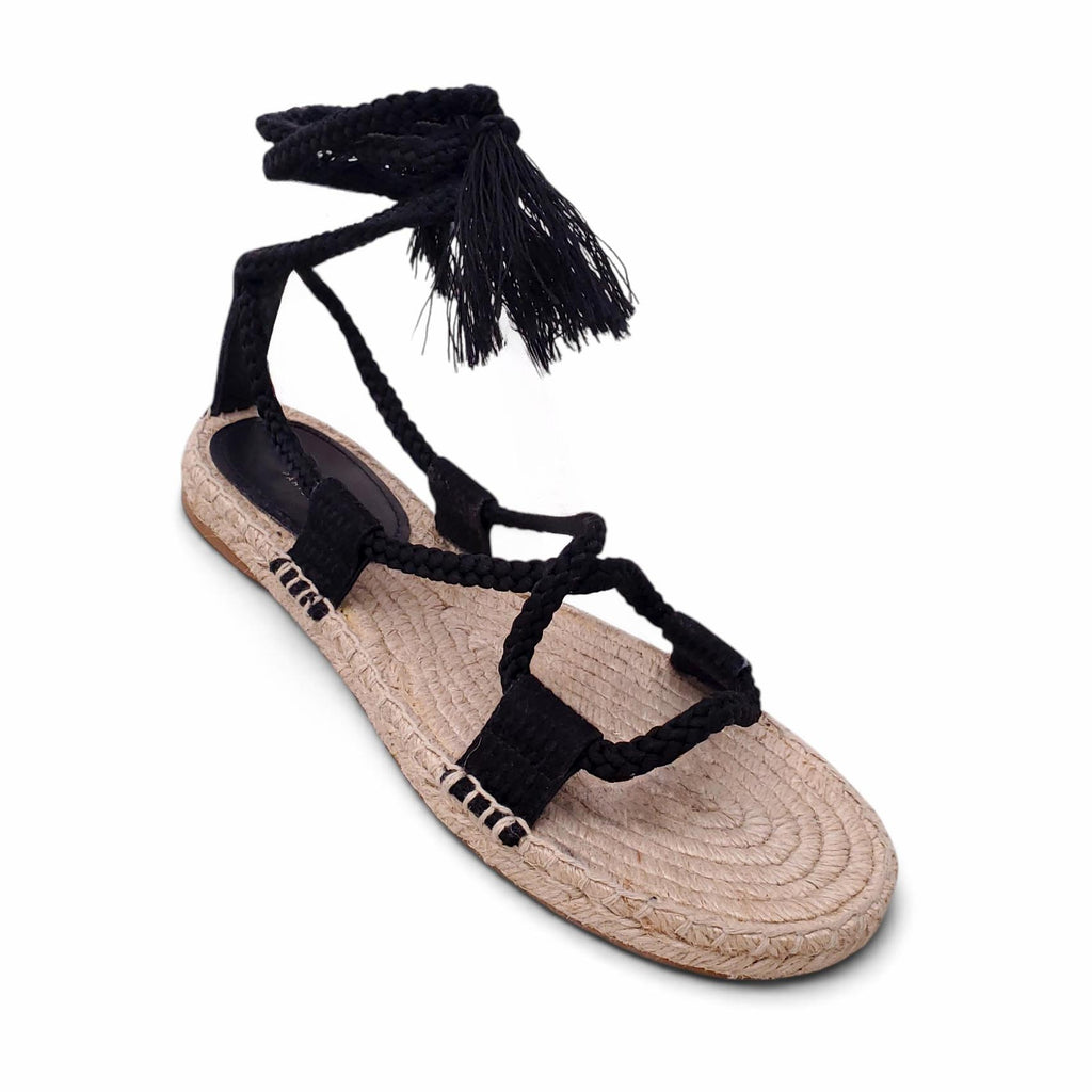 CHRISTIAN DIOR RIBBON SANDALS - SIZE 39.5