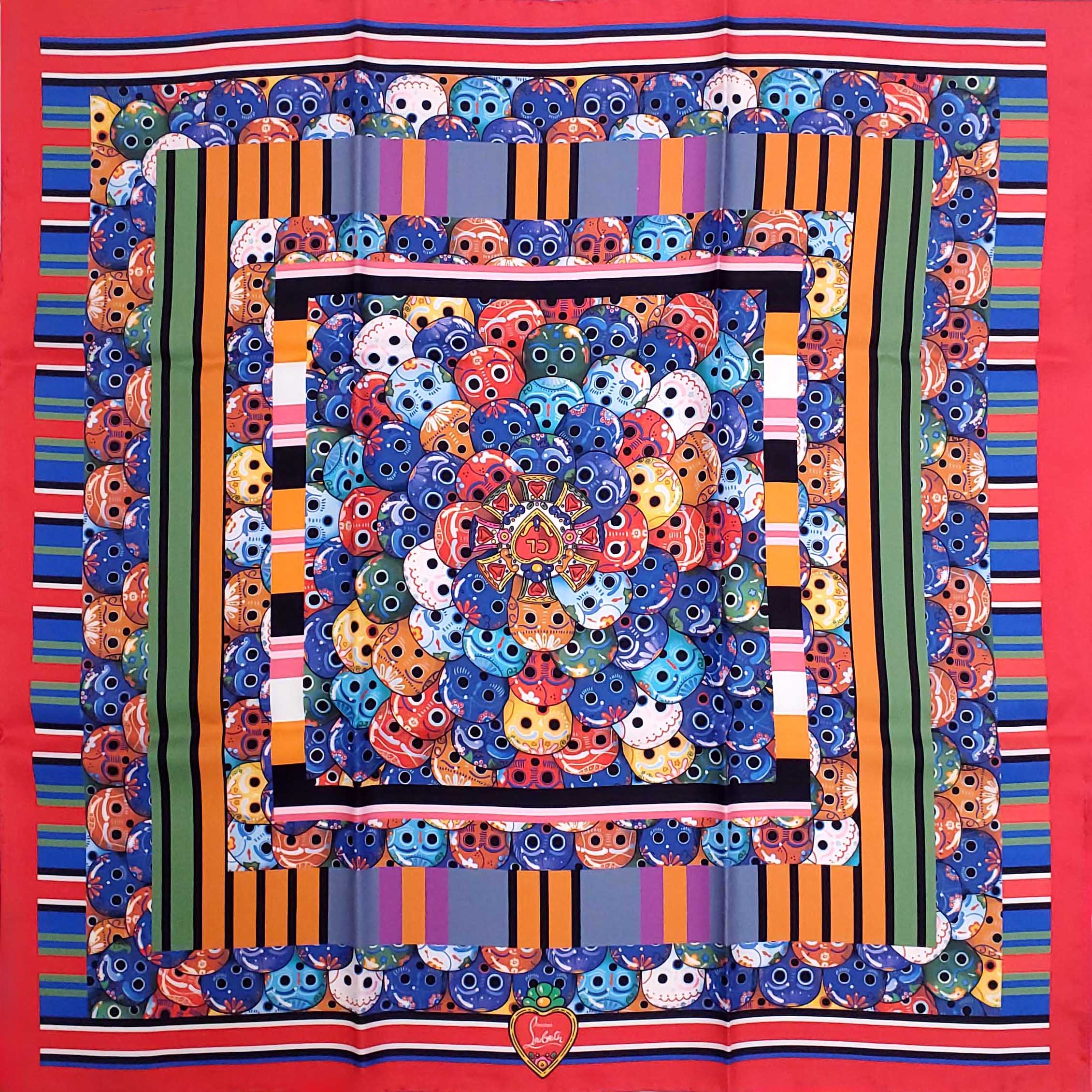 CHRISTIAN LOUBOUTIN SCARF