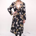 CINQ À SEPT EMBROIDERED FLORAL JACKET - XS (OVERSIZED)