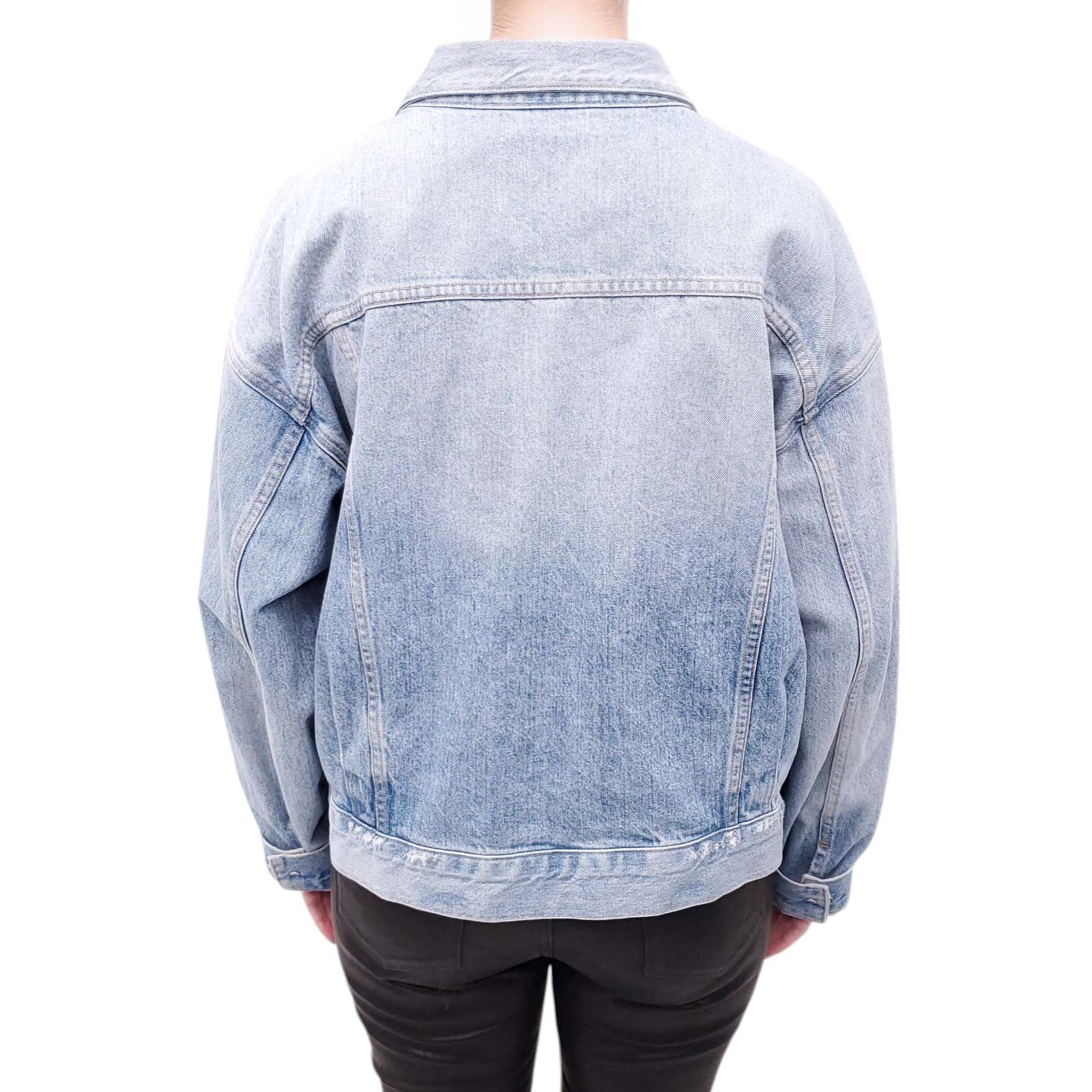 CITIZENS OF HUMANITY DENIM JACKET - SIZE L