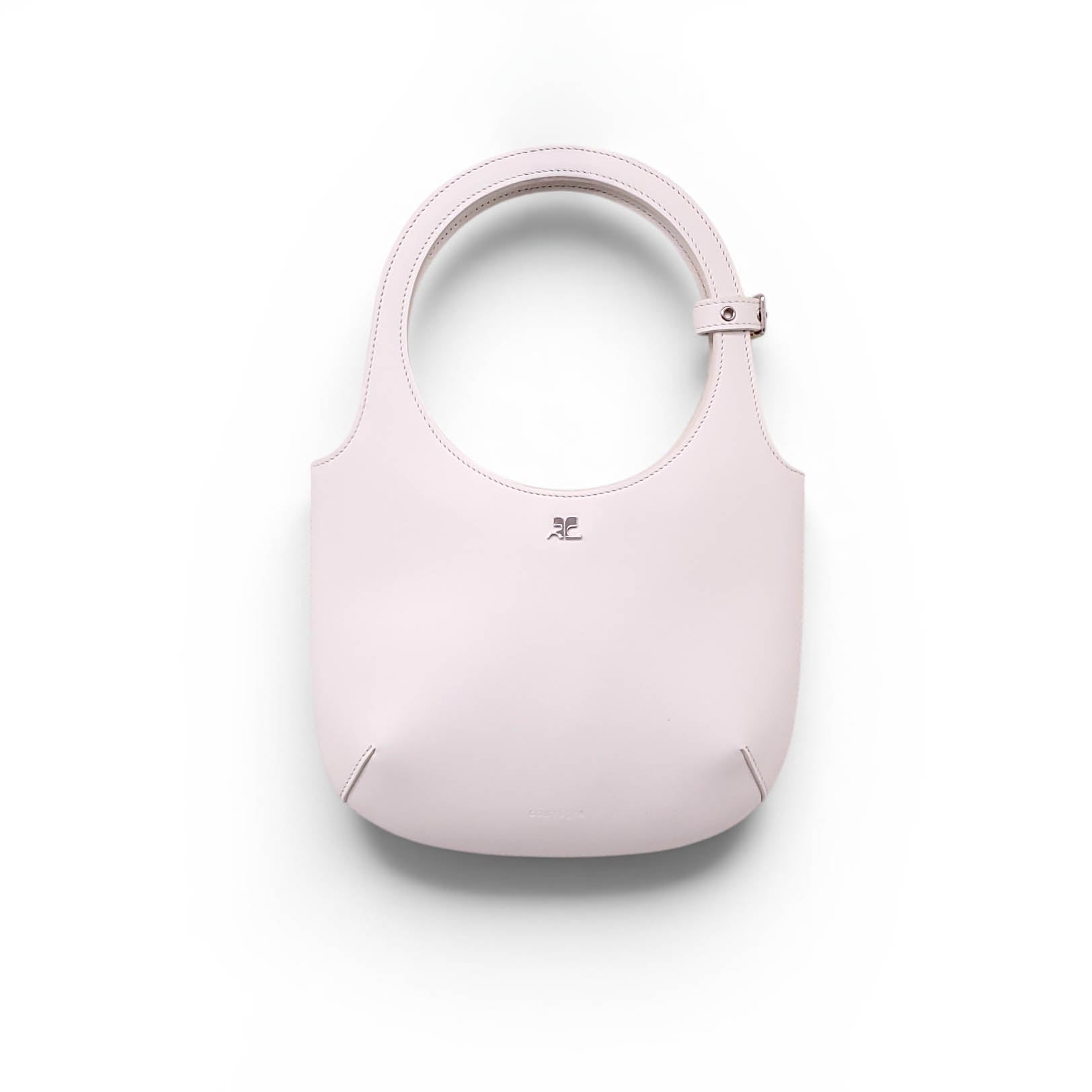 COURRÈGES WHITE 'HOLY' LEATHER BAG