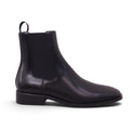 DIOR BLACK LOGO CHELSEA BOOTS - SIZE 37.5