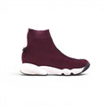 DIOR BURGUNDY SNEAKERS - SIZE 37.5
