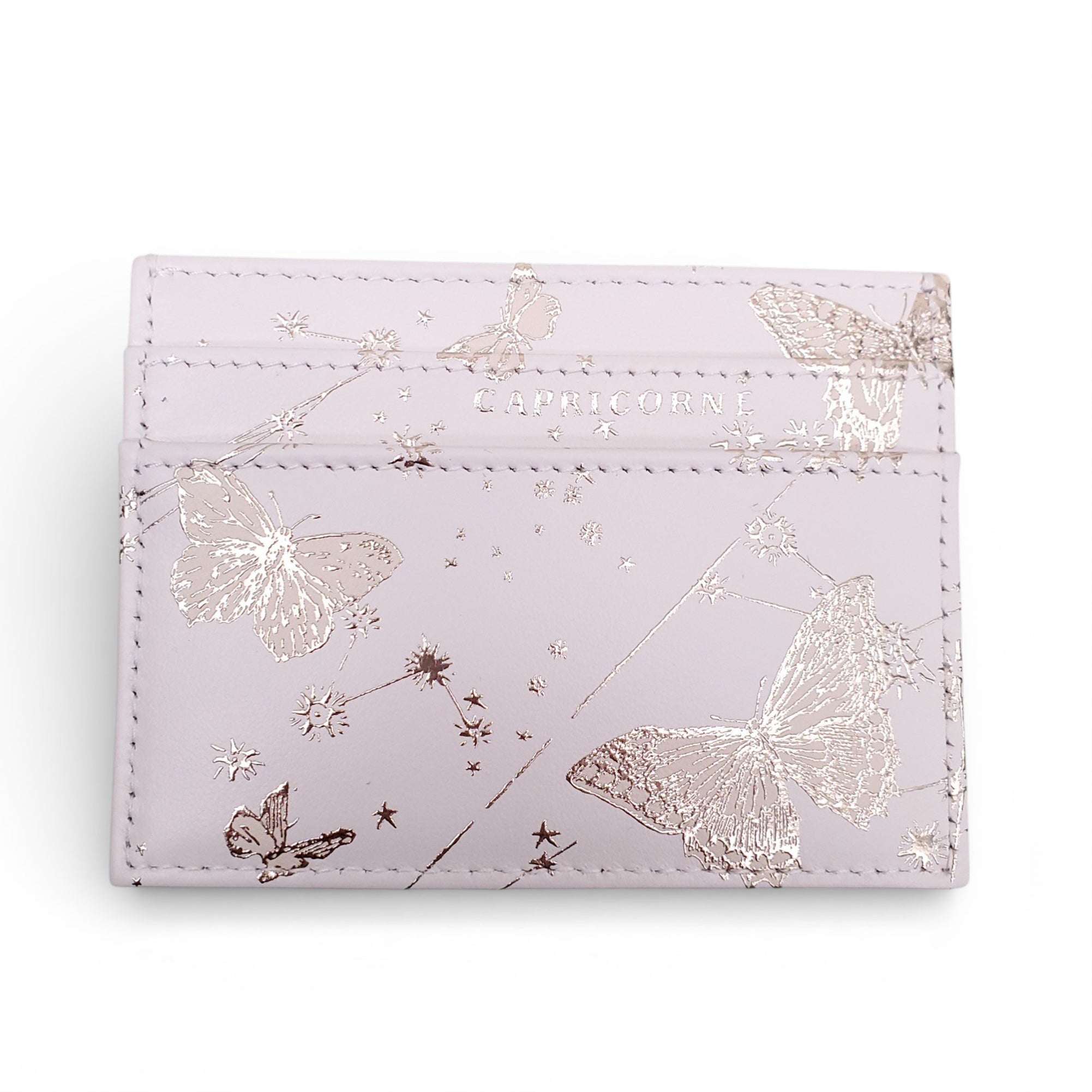 DIOR LEATHER CAPRICORN CARDHOLDER