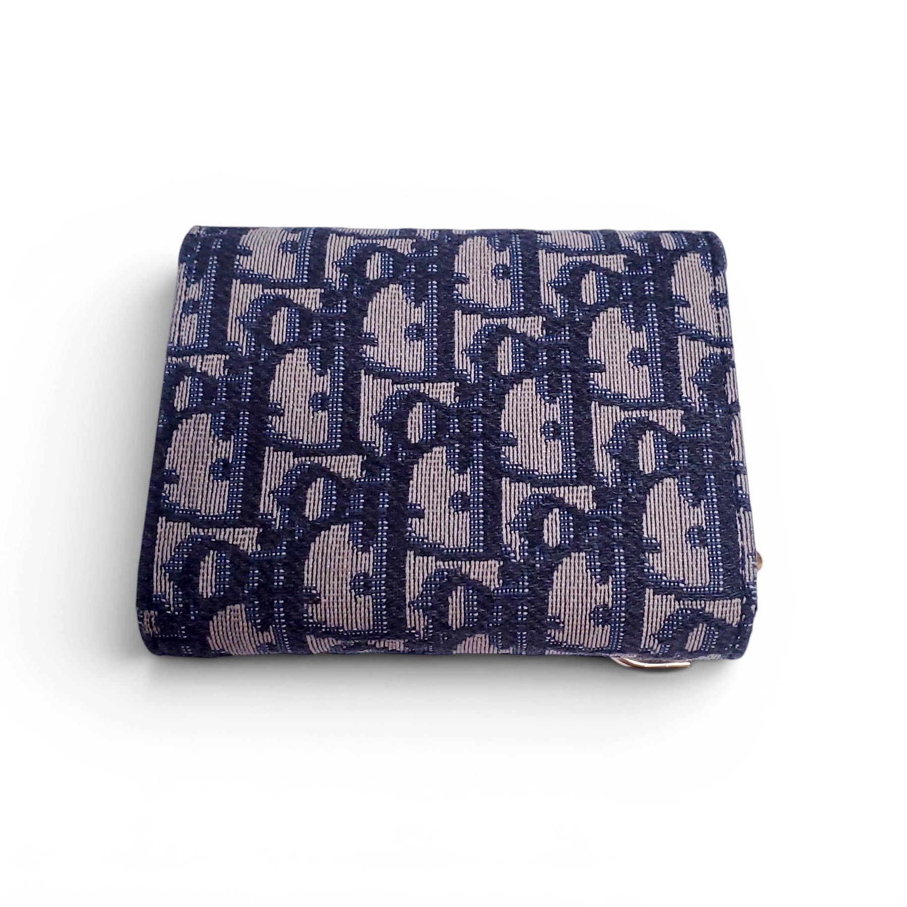 DIOR LOGO MINI SADDLE WALLET