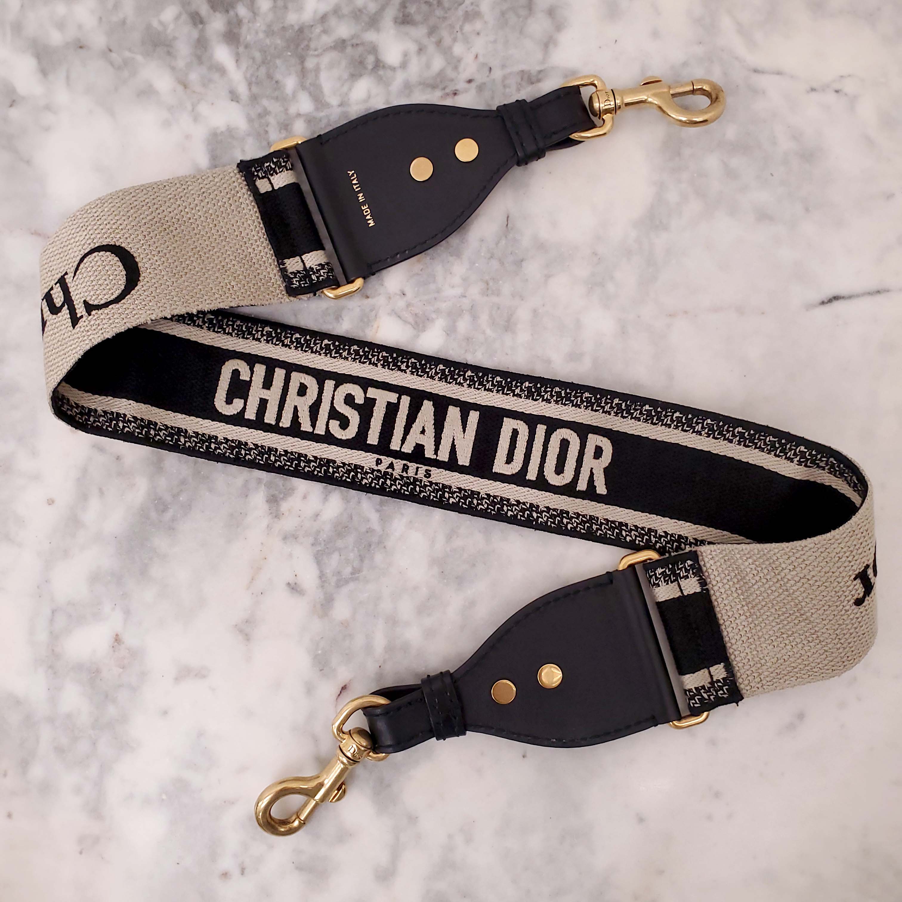 DIOR LOGO PURSE STRAP