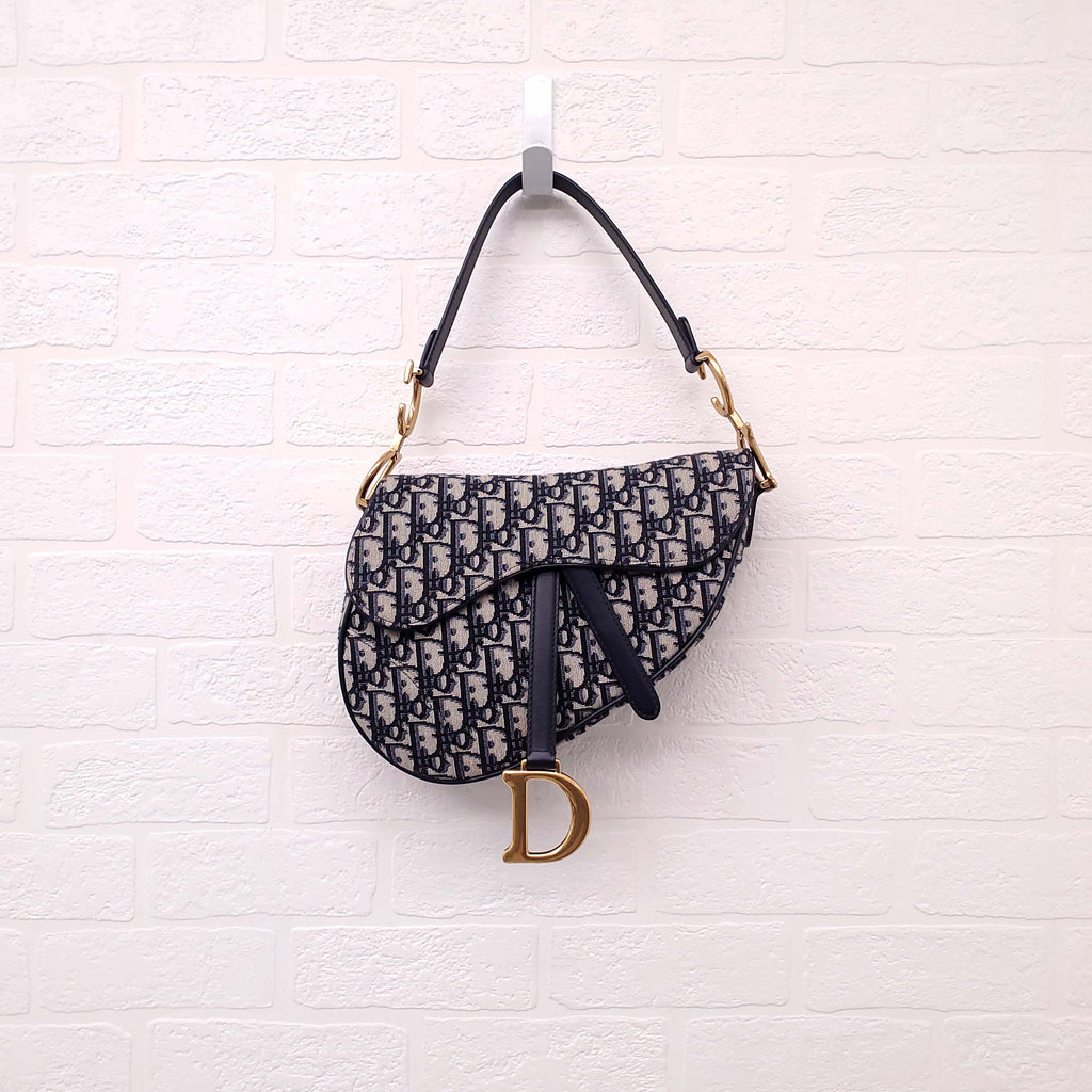 DIOR OBLIQUE SADDLE BAG