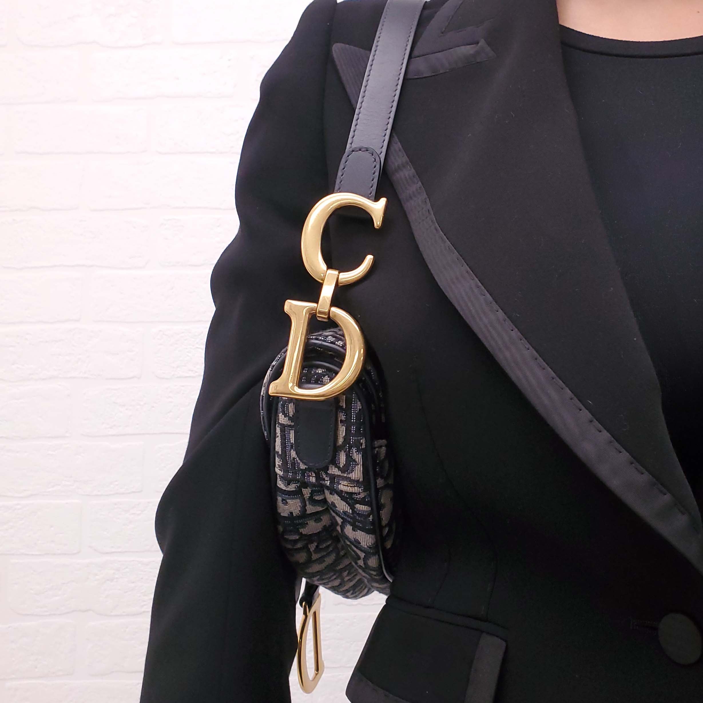 DIOR OBLIQUE SADDLE BAG