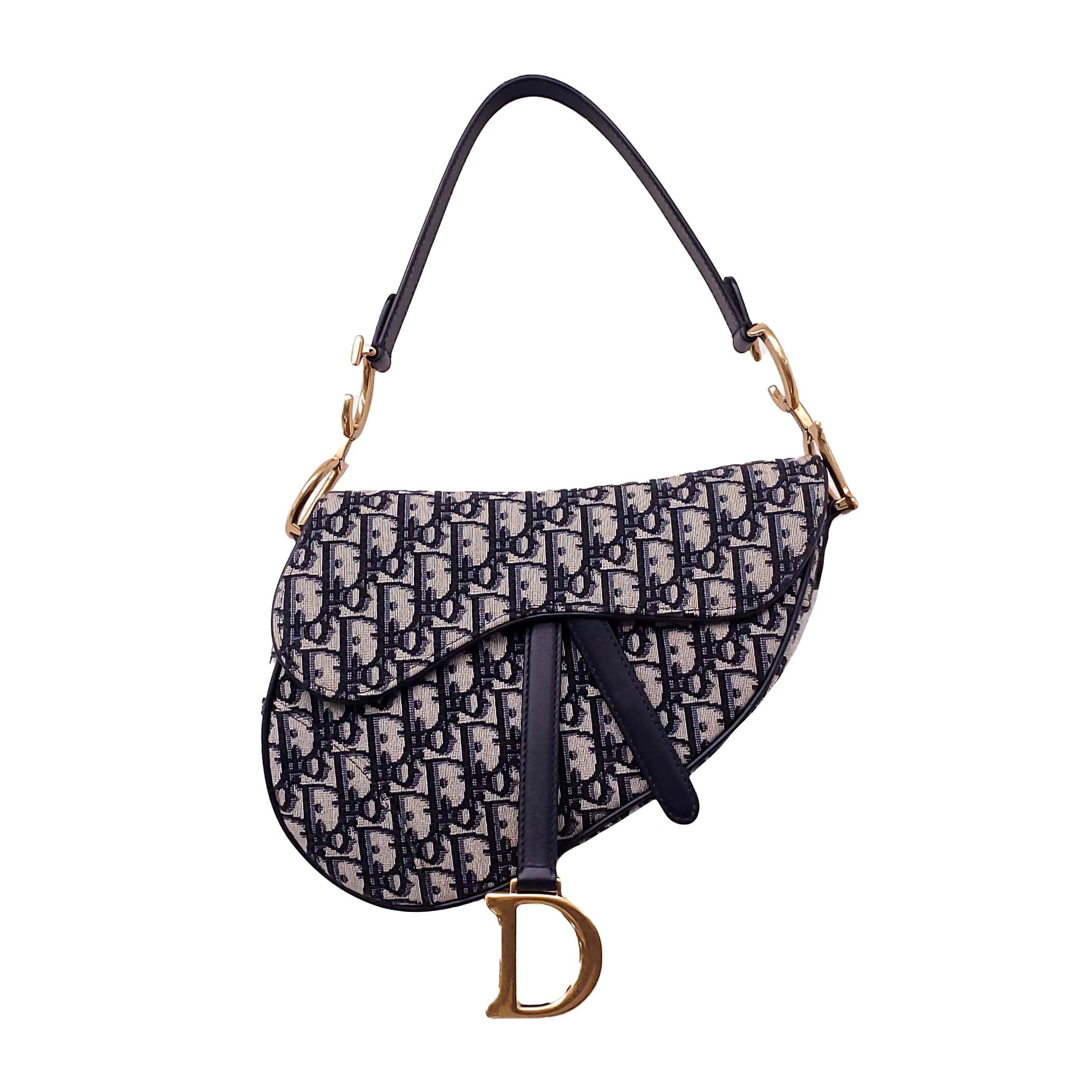 DIOR OBLIQUE SADDLE BAG