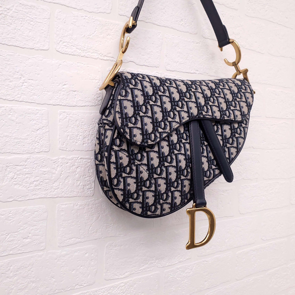 DIOR OBLIQUE SADDLE BAG