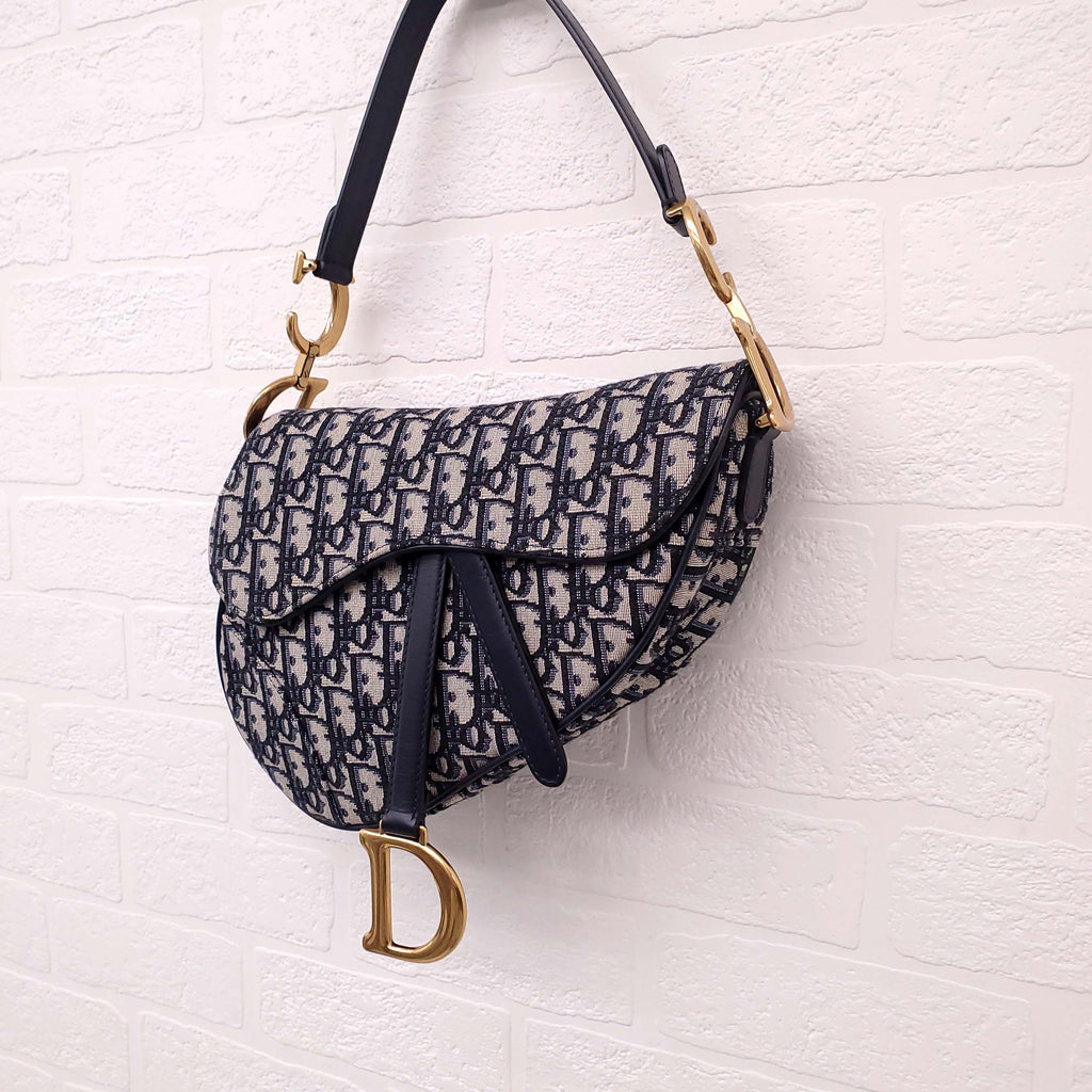DIOR OBLIQUE SADDLE BAG