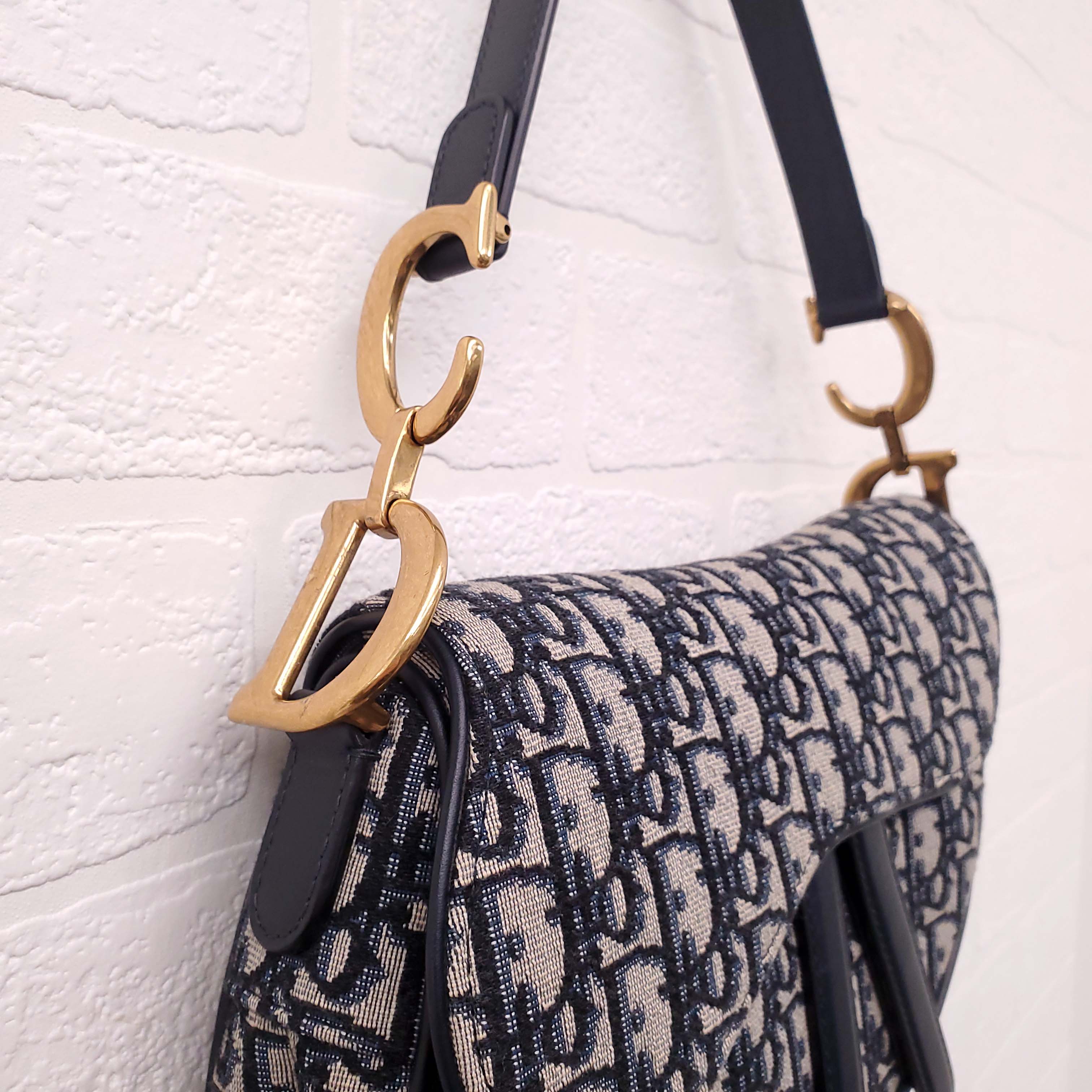 DIOR OBLIQUE SADDLE BAG