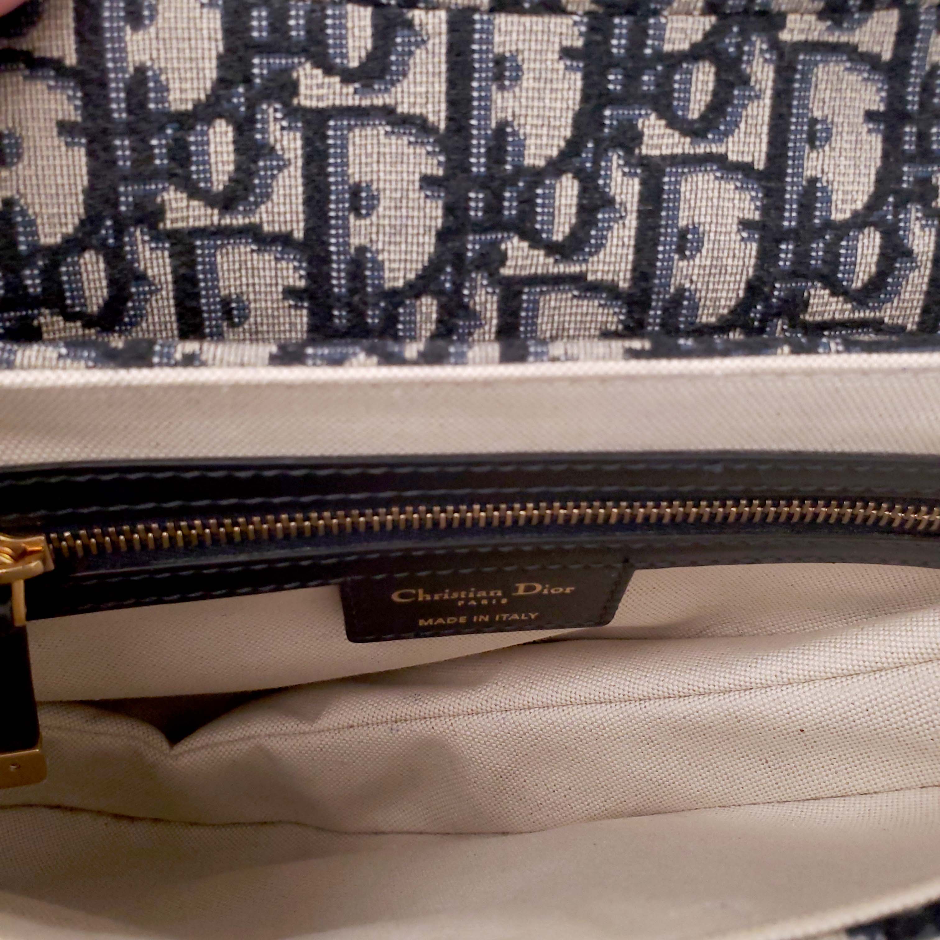 DIOR OBLIQUE SADDLE BAG