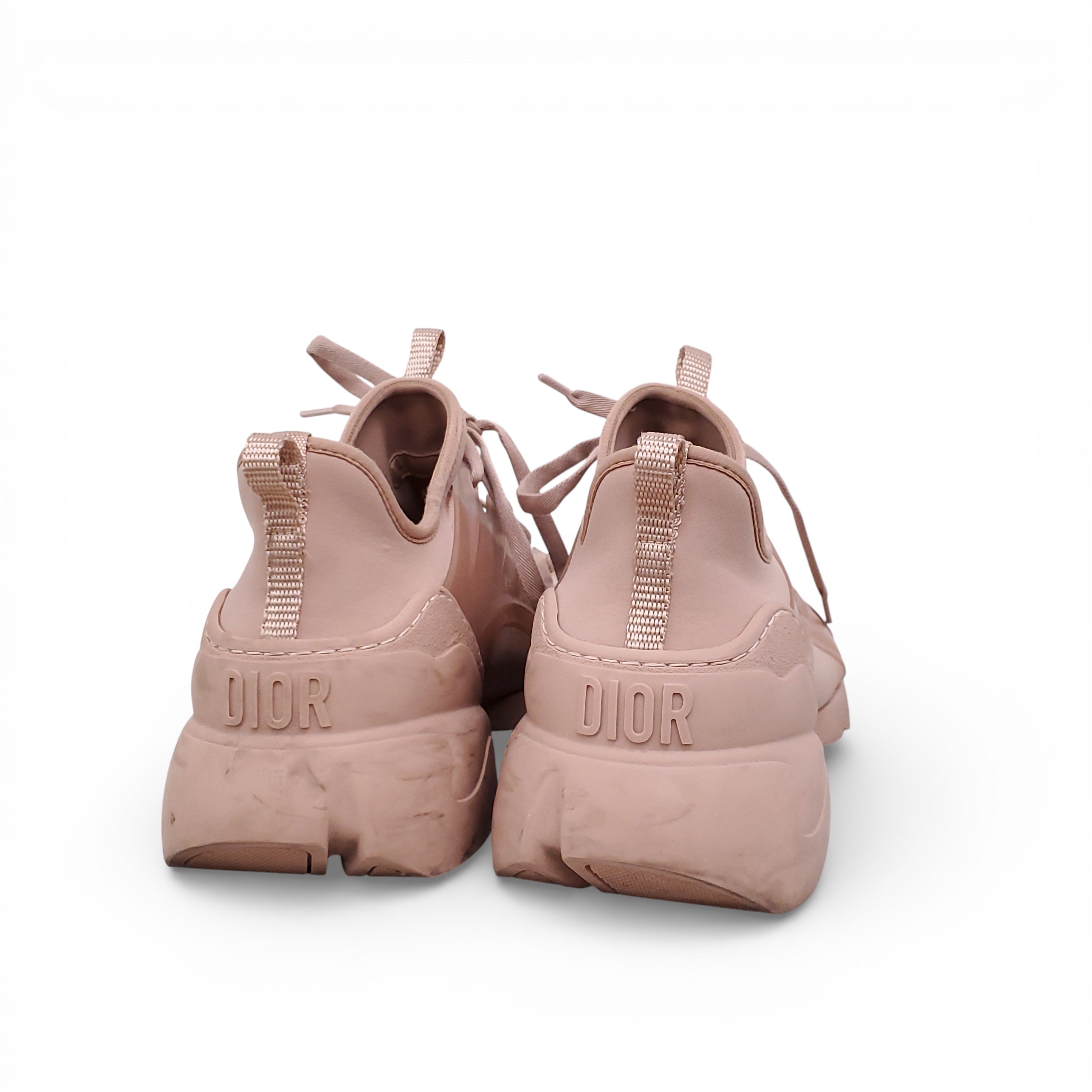 DIOR PINK D-CONNECT CHUNKY SNEAKERS - SIZE 39