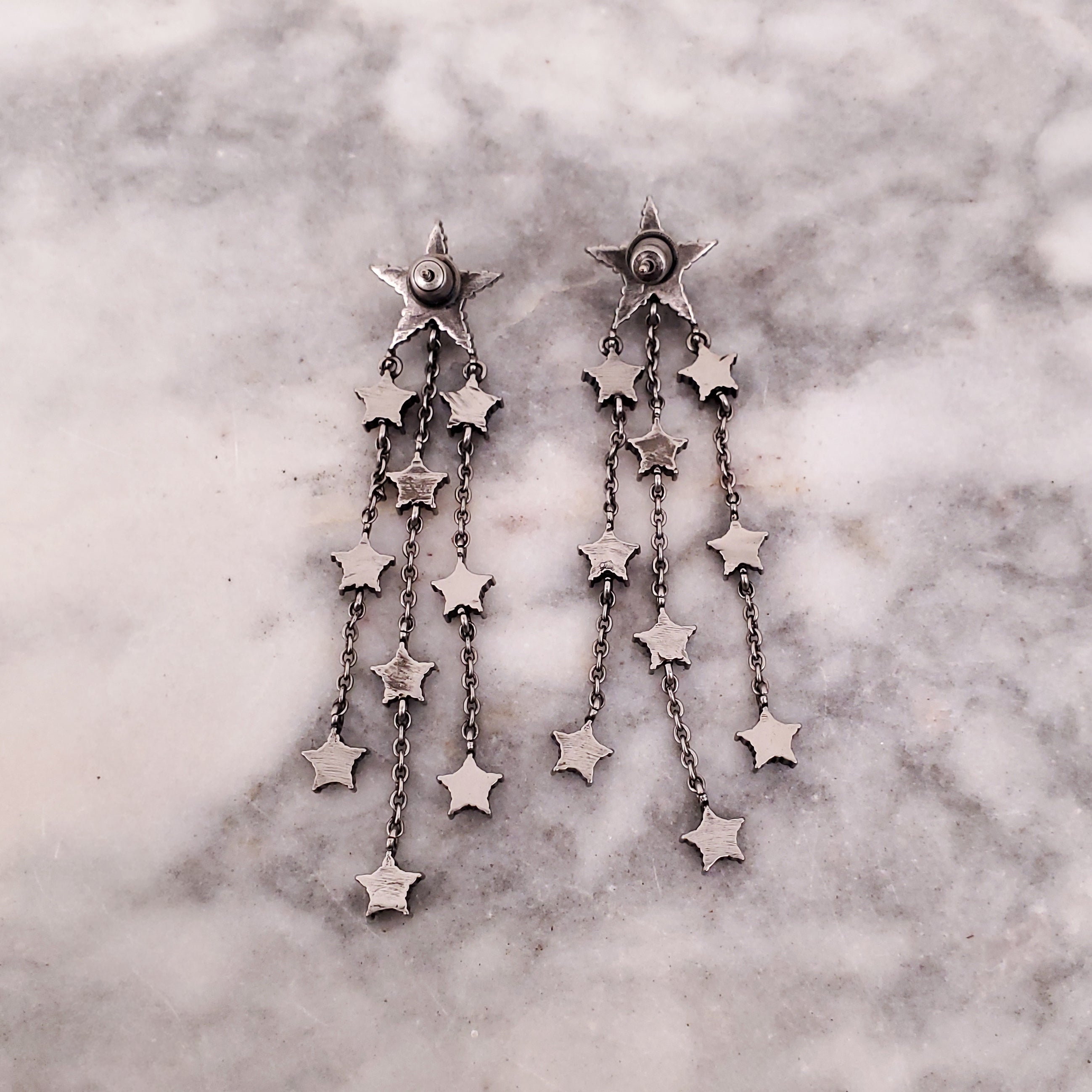 DIOR STAR DROP EARRINGS