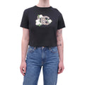 DOLCE & GABBANA BLACK GRAPHIC LOGO T-SHIRT - SIZE 11/12 (WOMENS XXS)