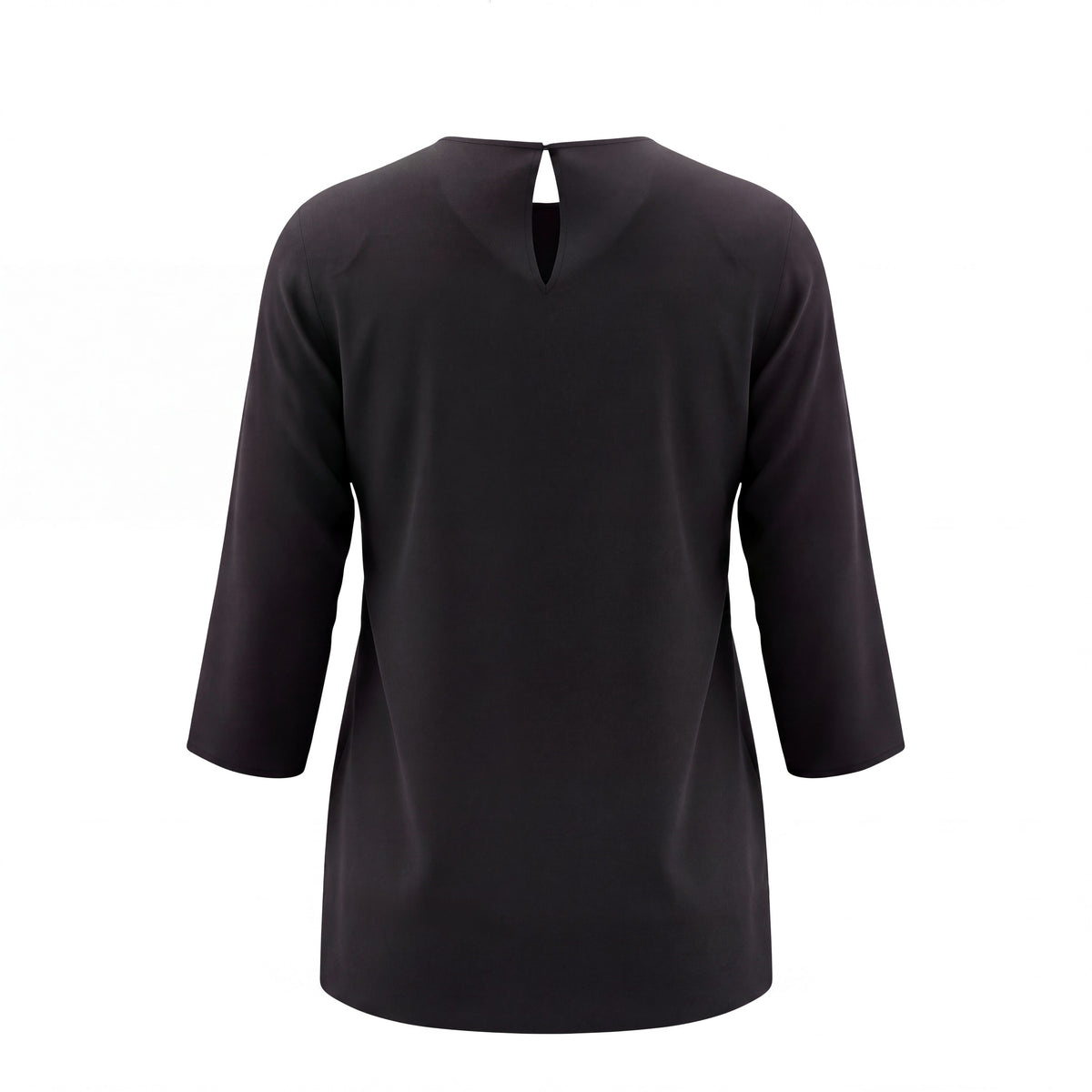 DOLCE & GABBANA FAMILY PATCH SILK BLOUSE - SIZE 36